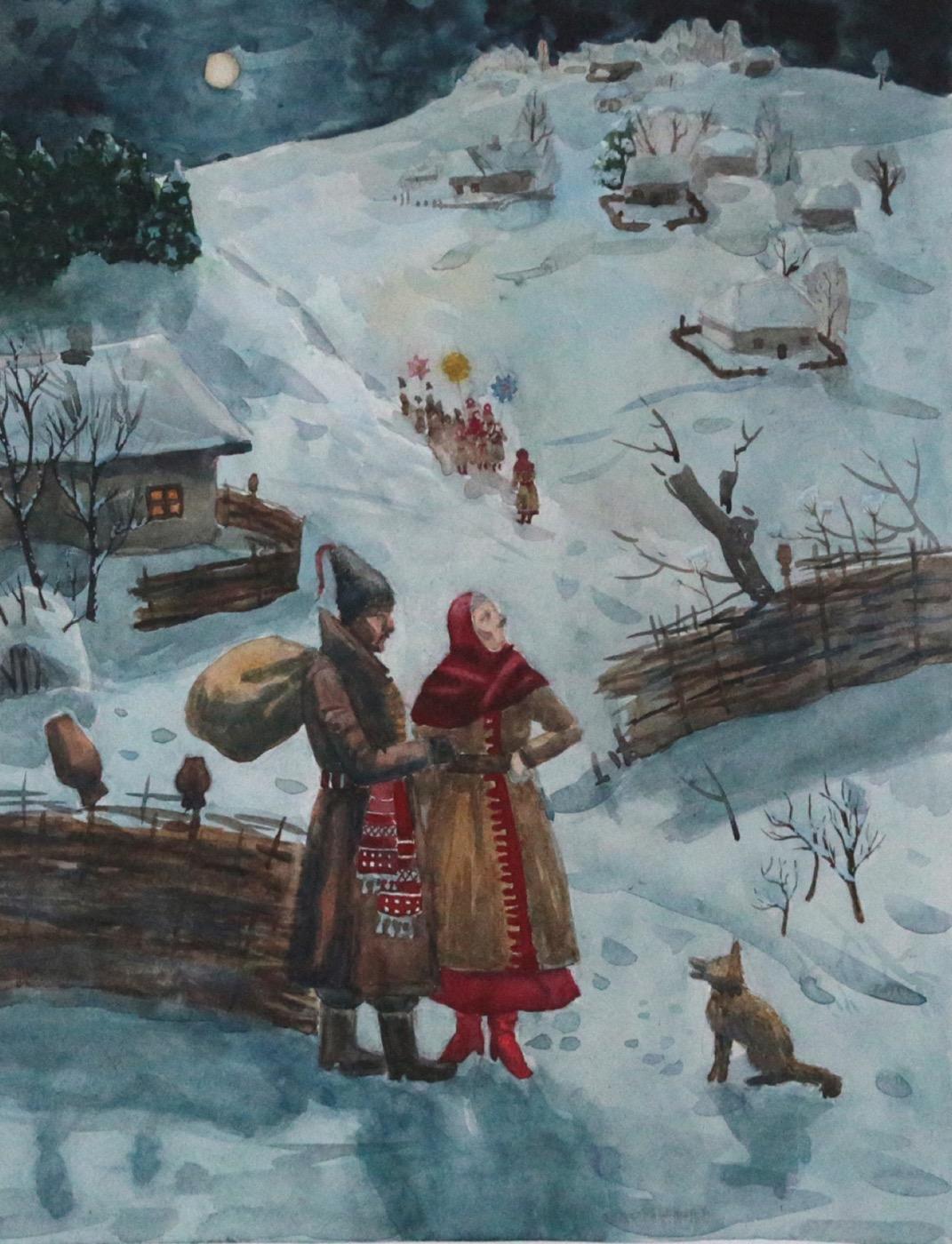 Volokh V. Original modern art painting