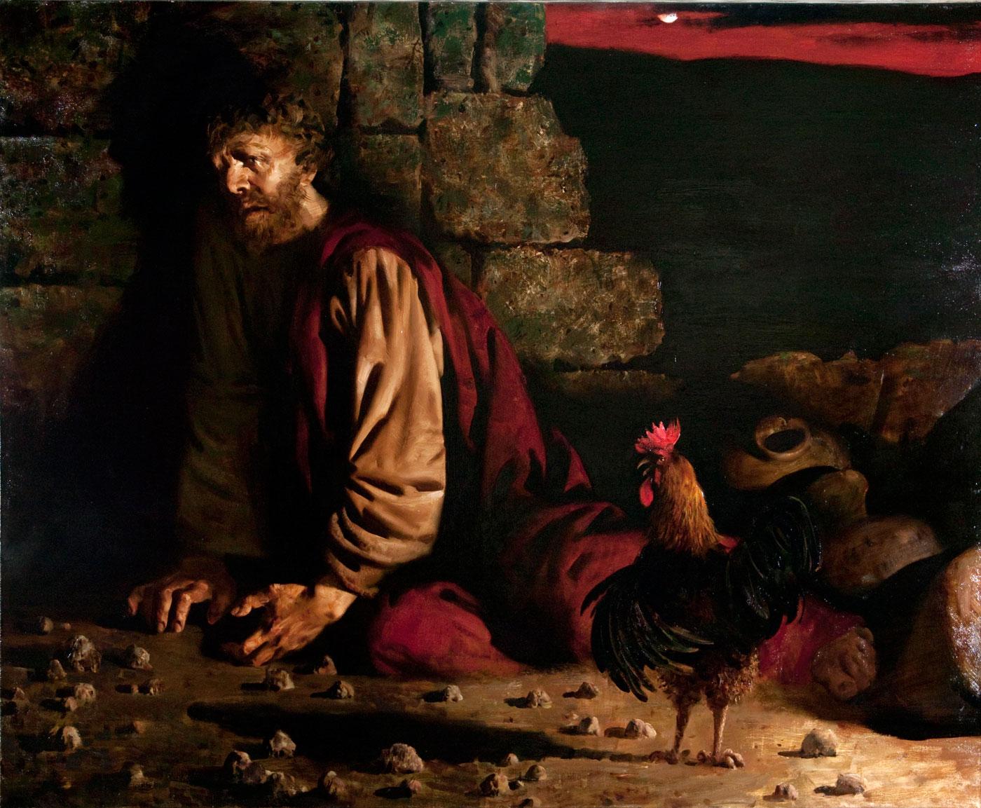 St. Peter's tears (variant). Original modern art painting