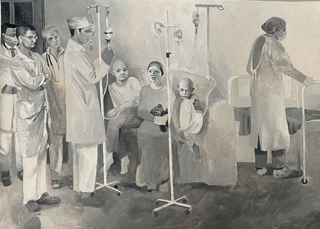 Новоселова А. Original modern art painting