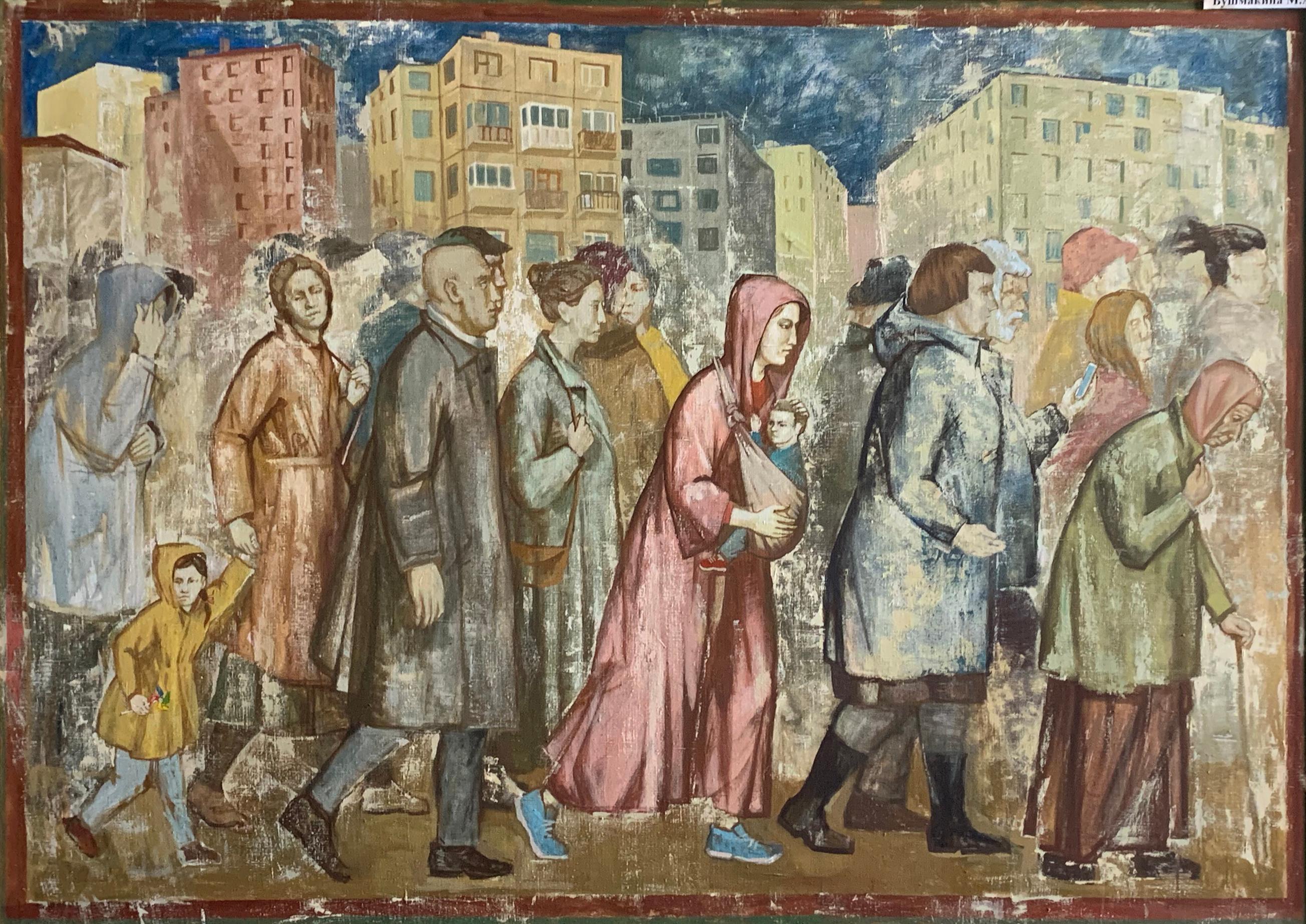 Бушмакина М. Original modern art painting