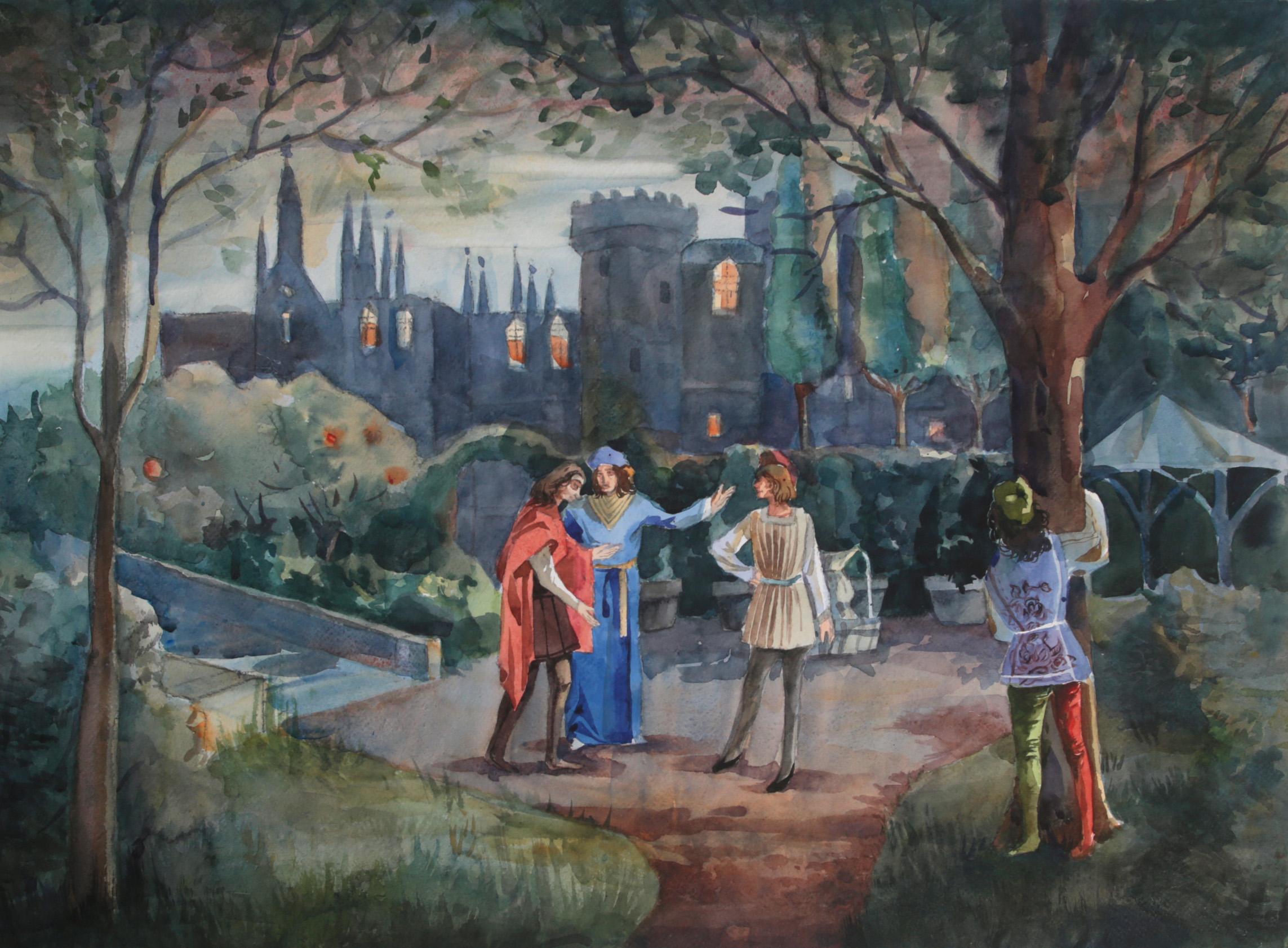 Katargina E. Original modern art painting