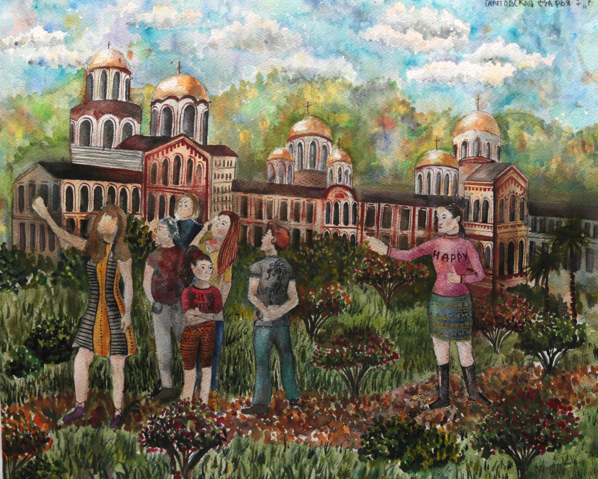 Гаретовская Д.. Original modern art painting