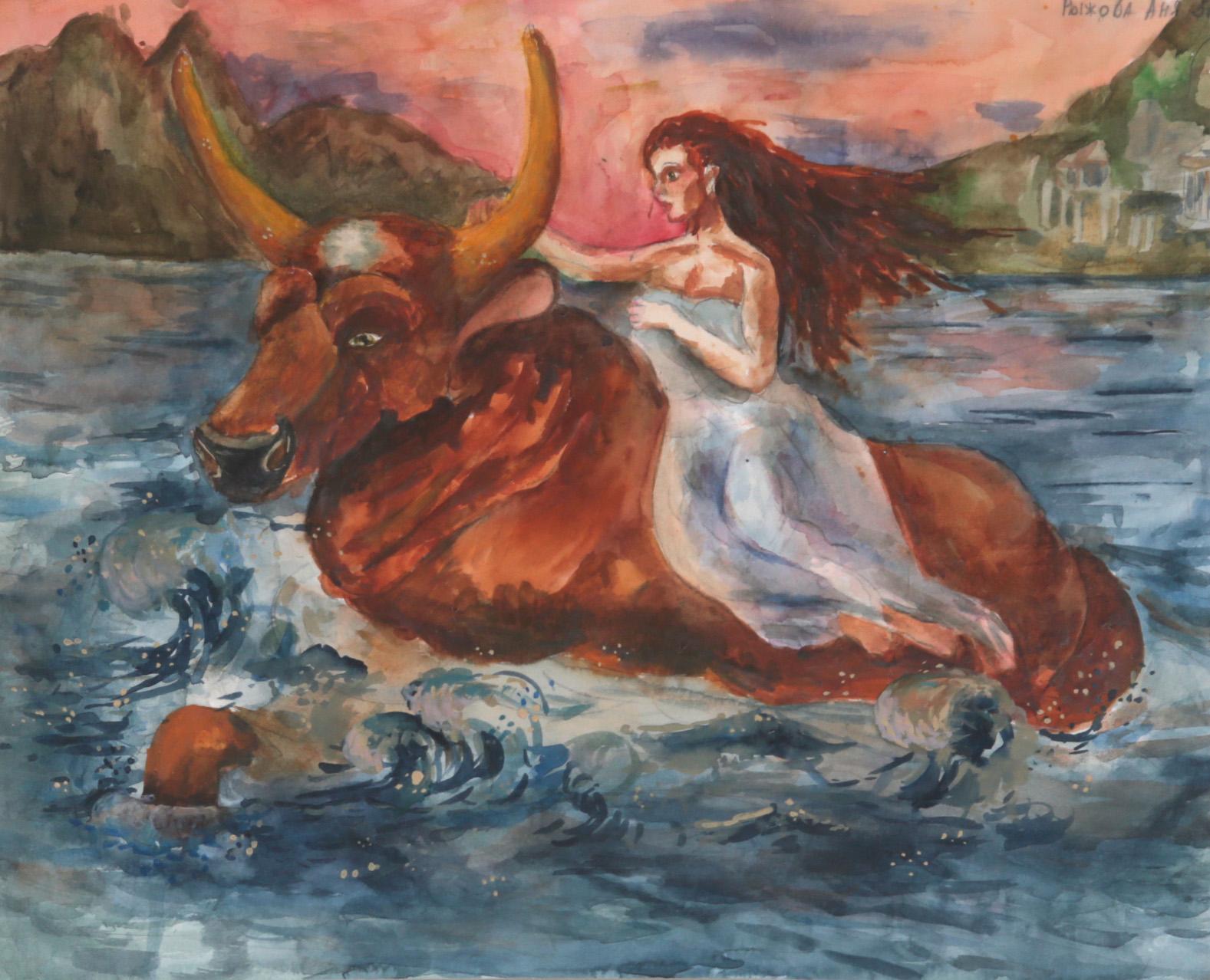 Ryzhova A. Original modern art painting