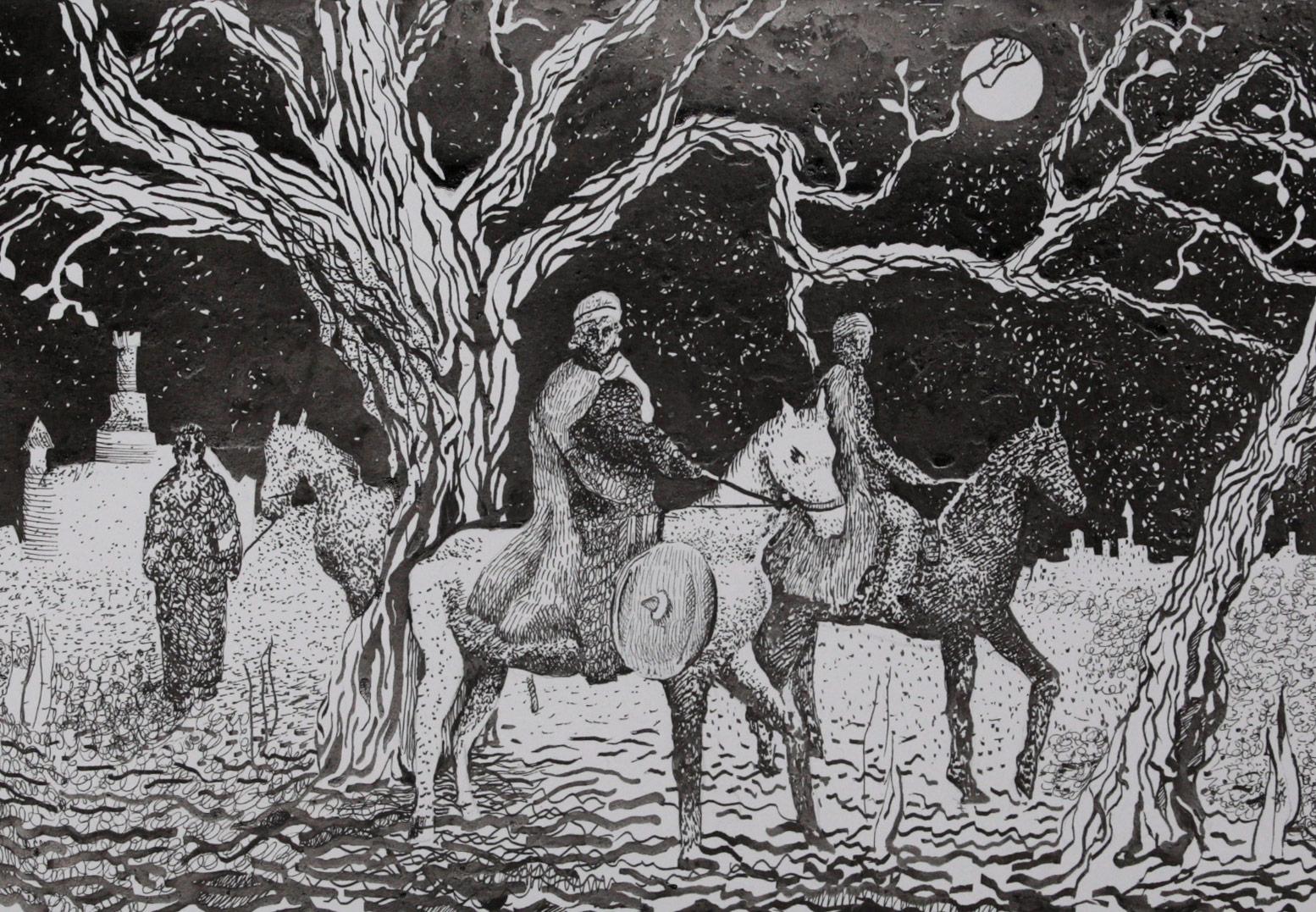 Вершиния с. Original modern art painting