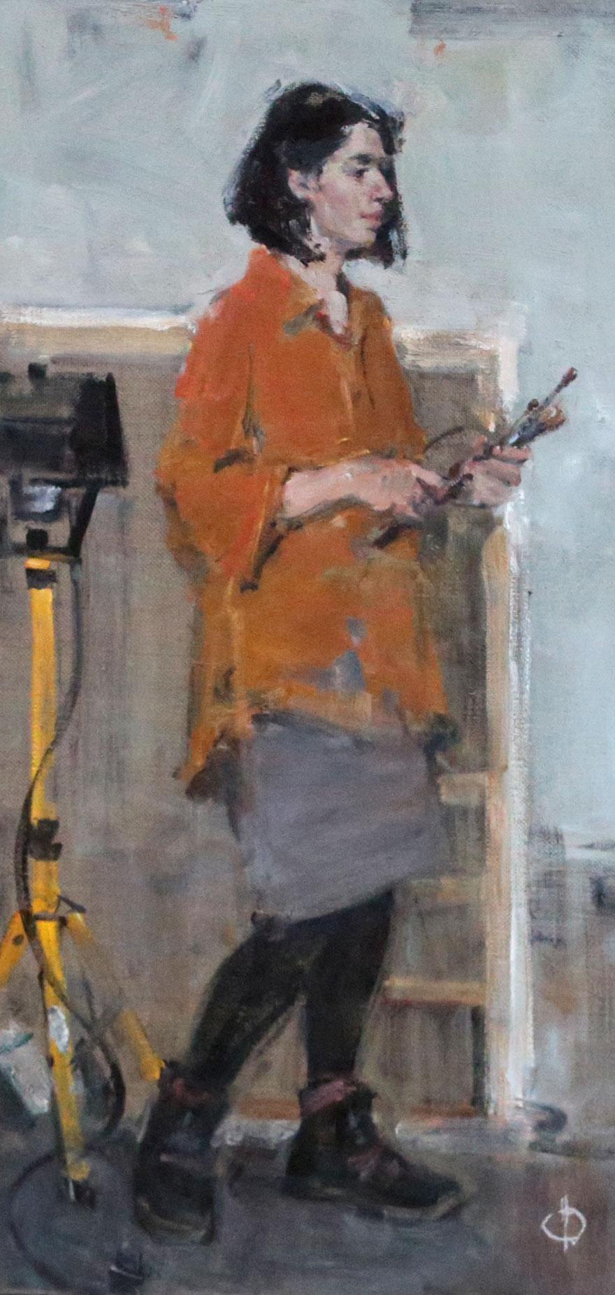 Delieva N. Original modern art painting