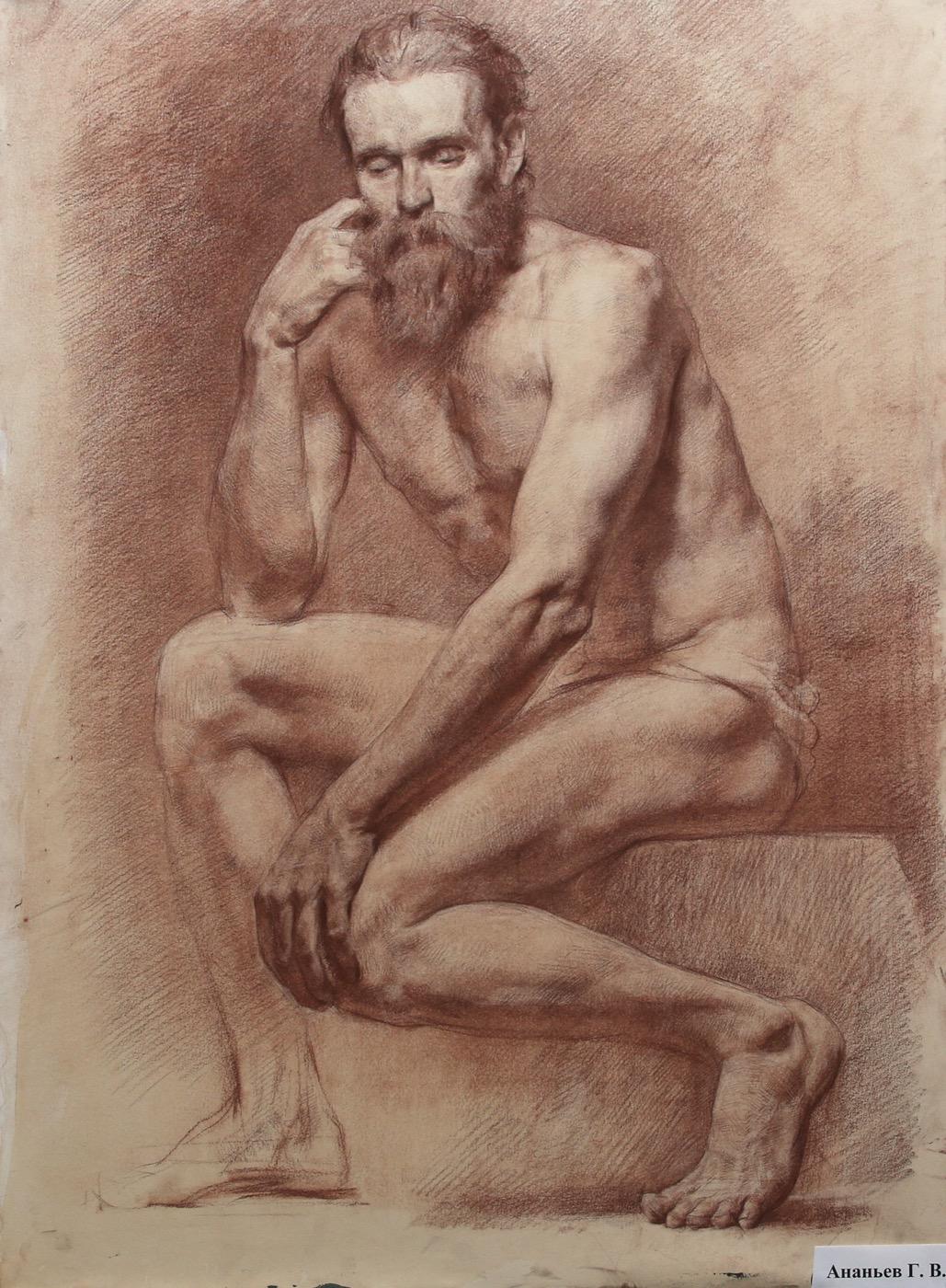 Ананьев г.. Original modern art painting