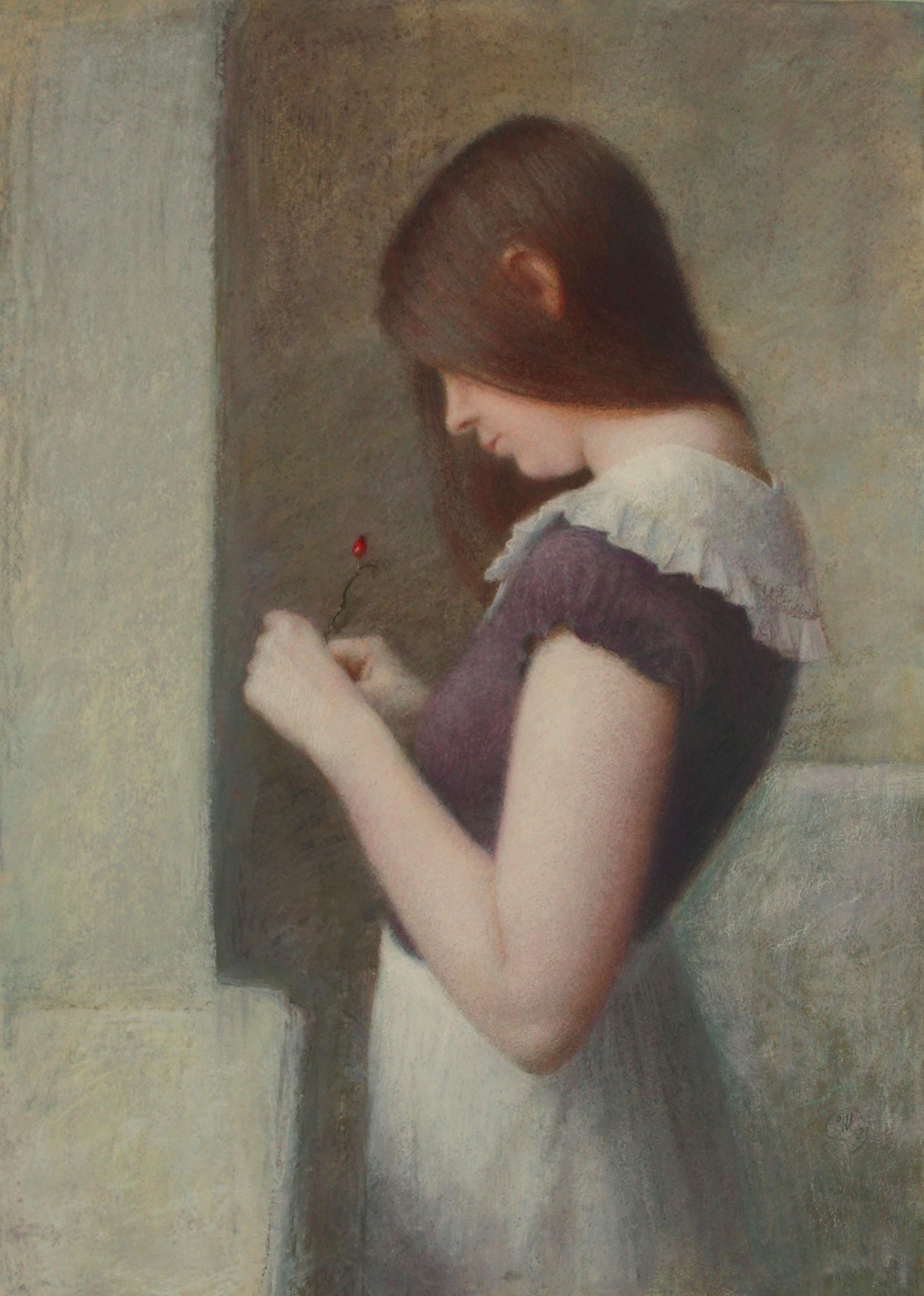"Шиповник". Original modern art painting