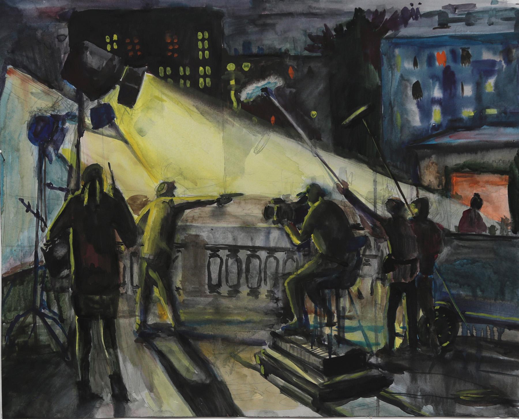 Нильская К П. Original modern art painting