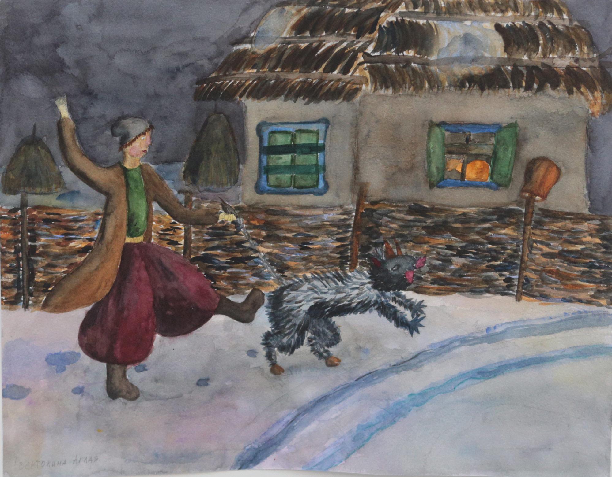 Авертокина а. Original modern art painting