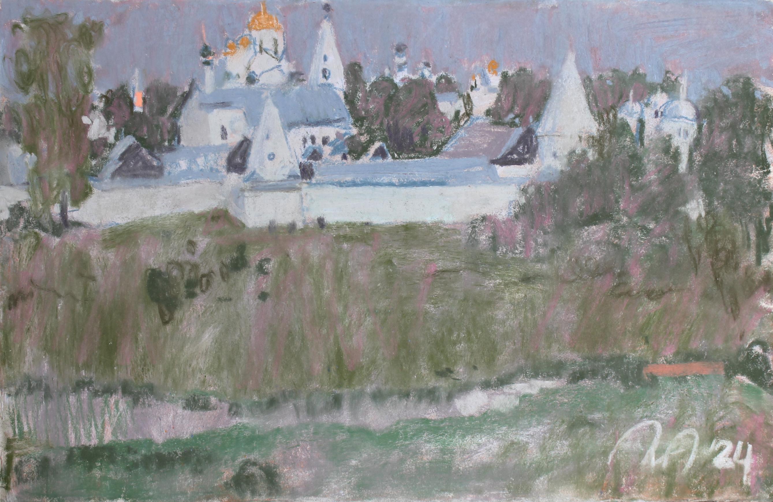 Суздаль. Original modern art painting