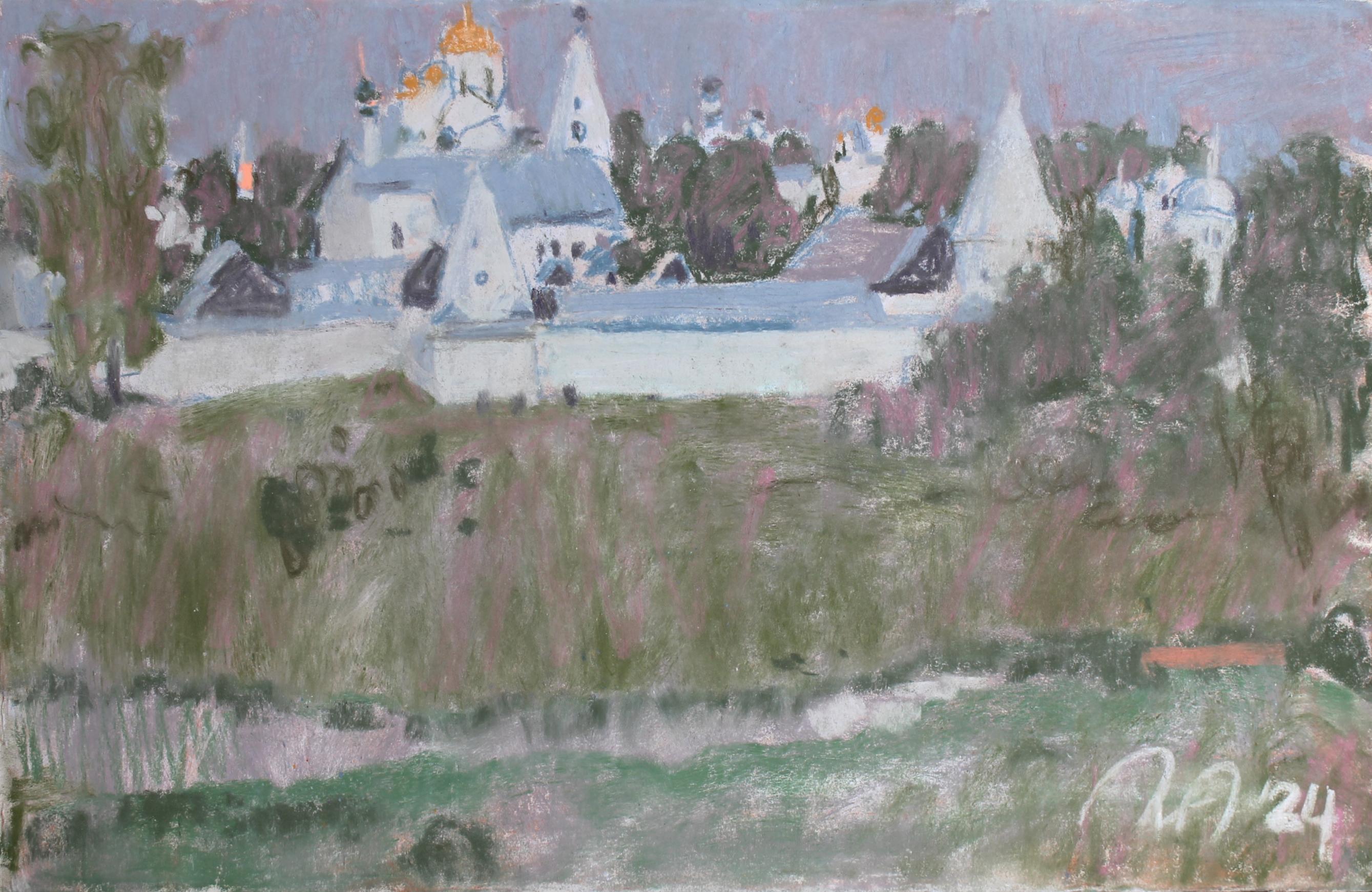 Suzdal. Original modern art painting