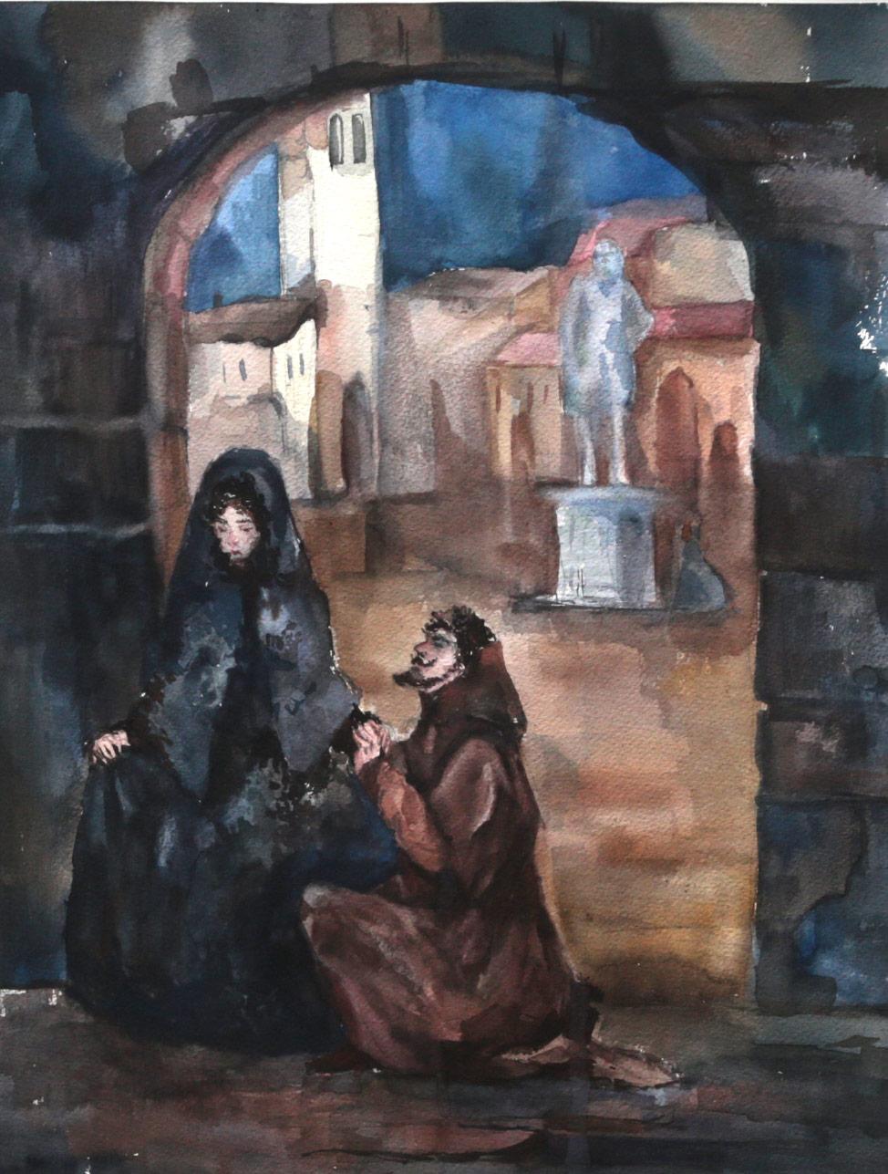 Твердохлебова М.. Original modern art painting