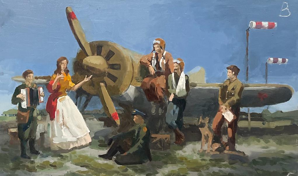 Gedueva M. Original modern art painting