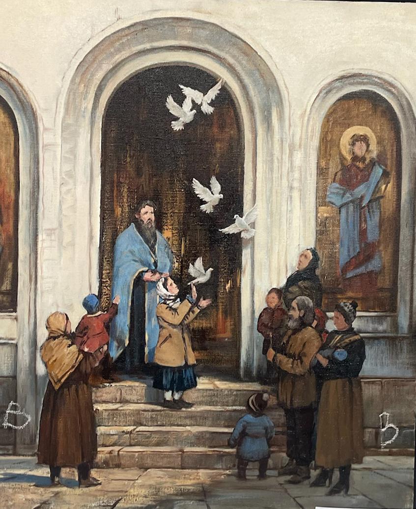 Ovsyannikova V. Original modern art painting