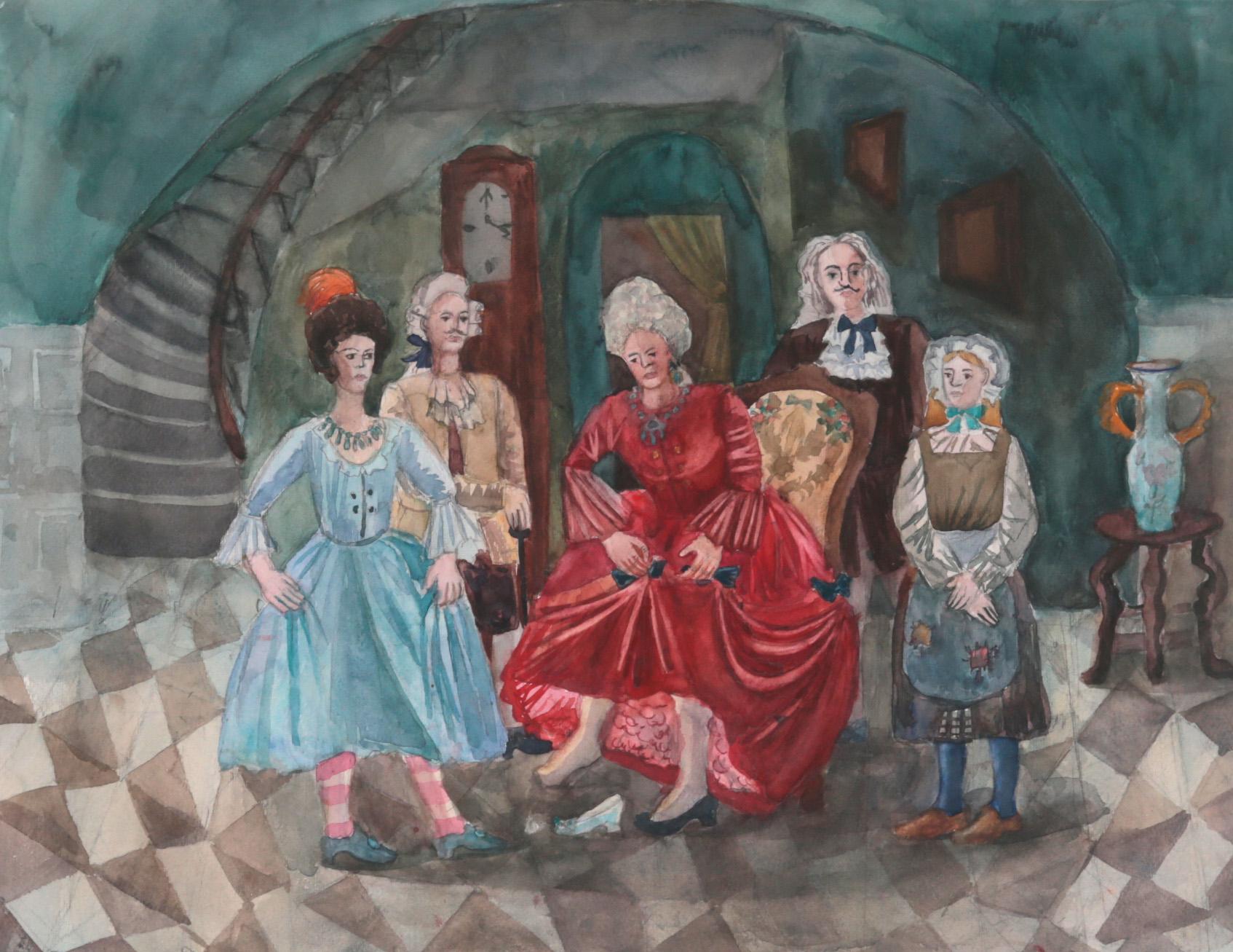 Golubeva M. Original modern art painting