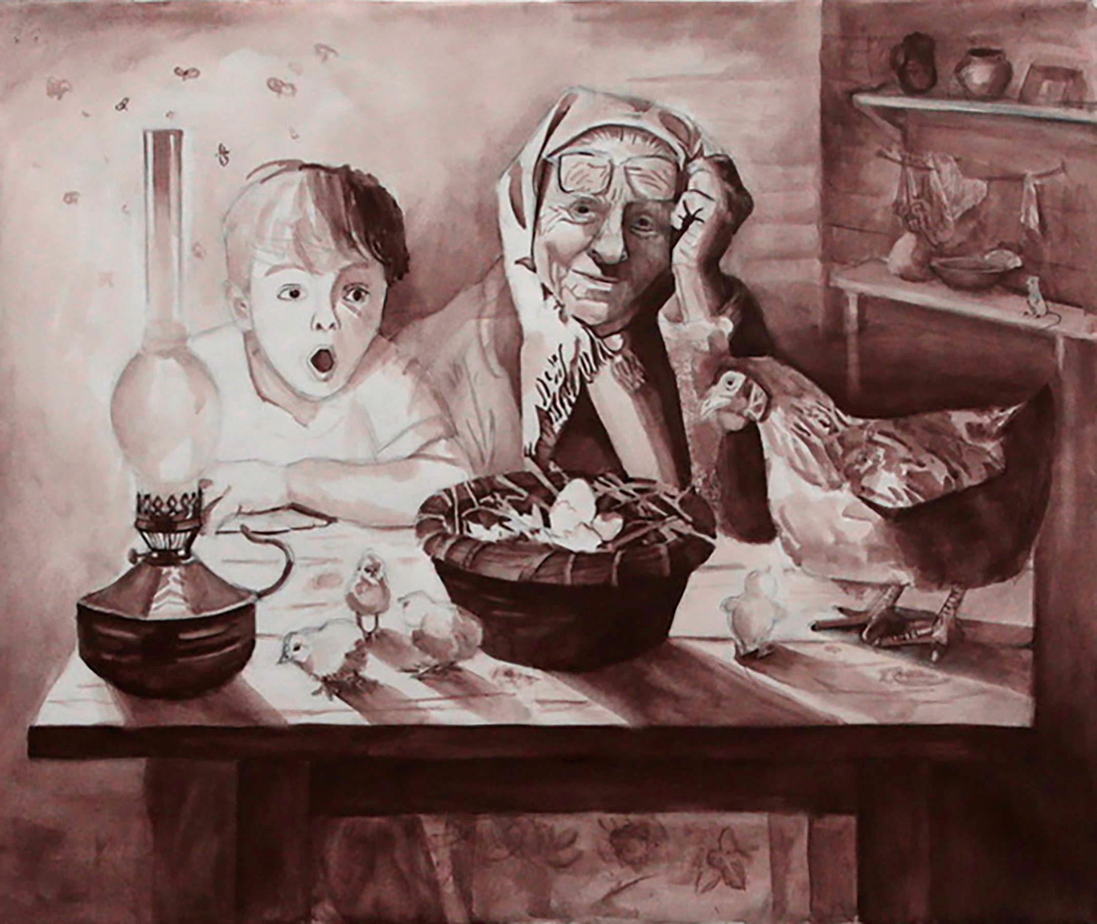 Сенькина Л. Original modern art painting