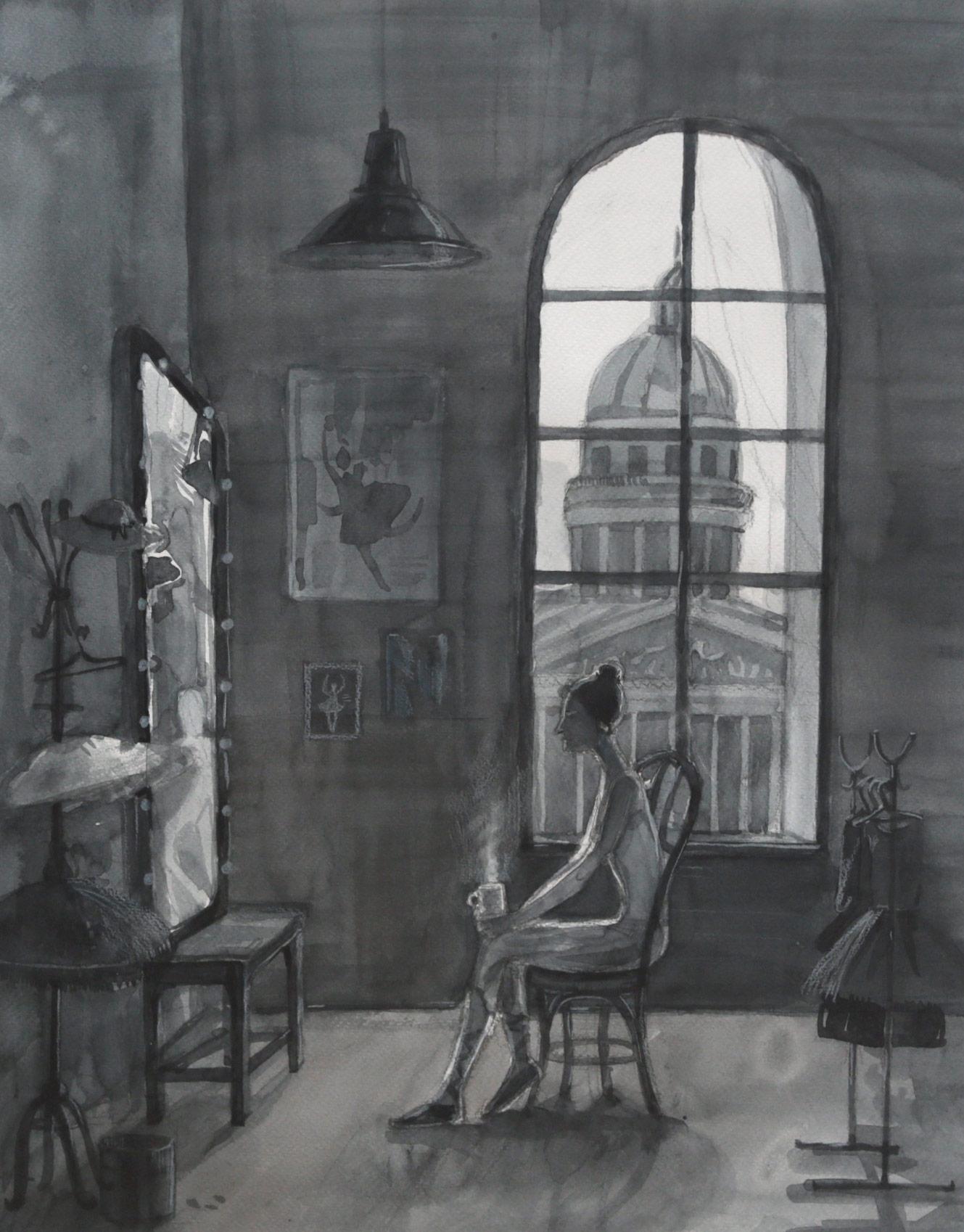неопределенный nTerekhova A. Original modern art painting