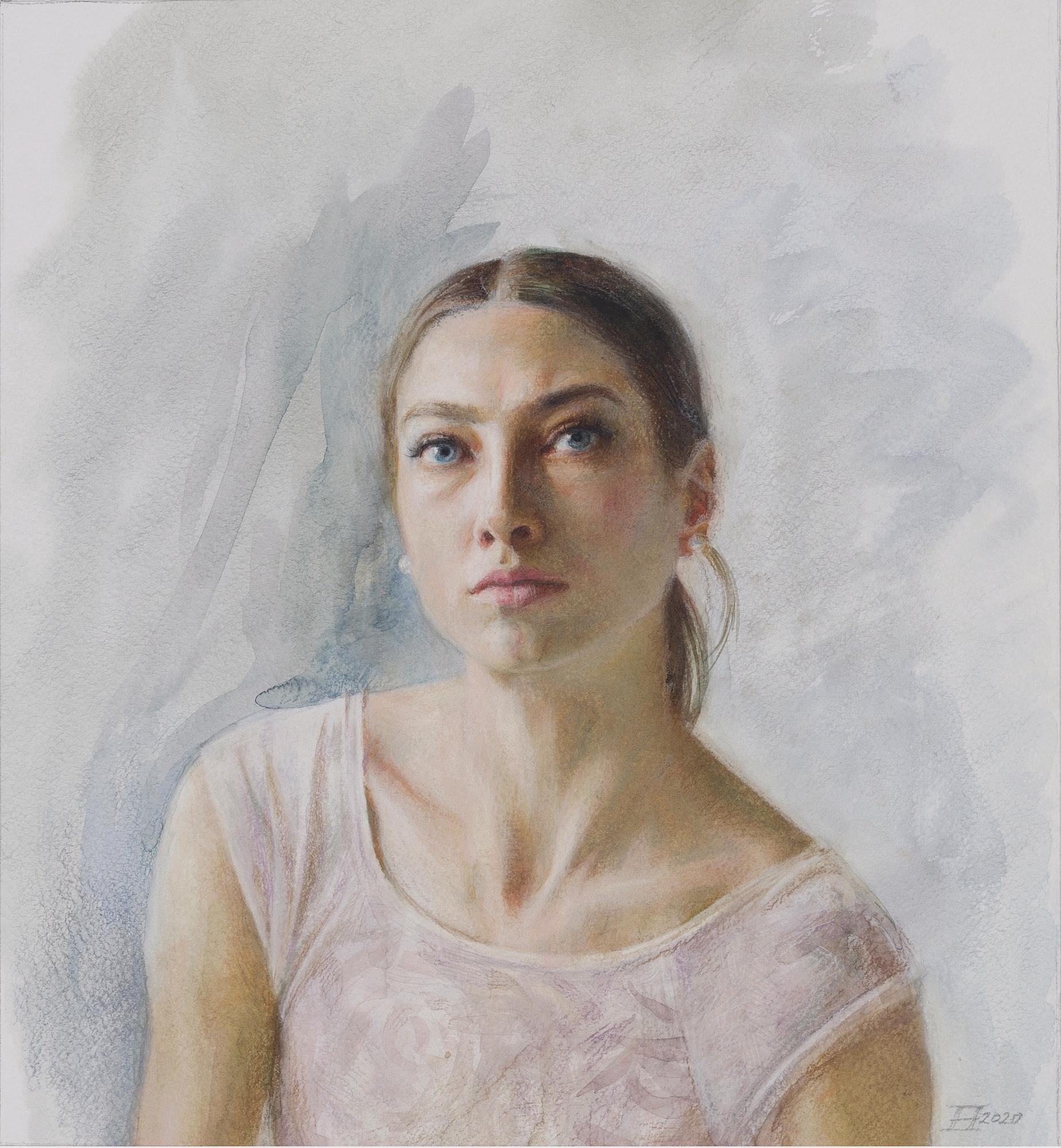 Балерина Алина Петровская. Original modern art painting