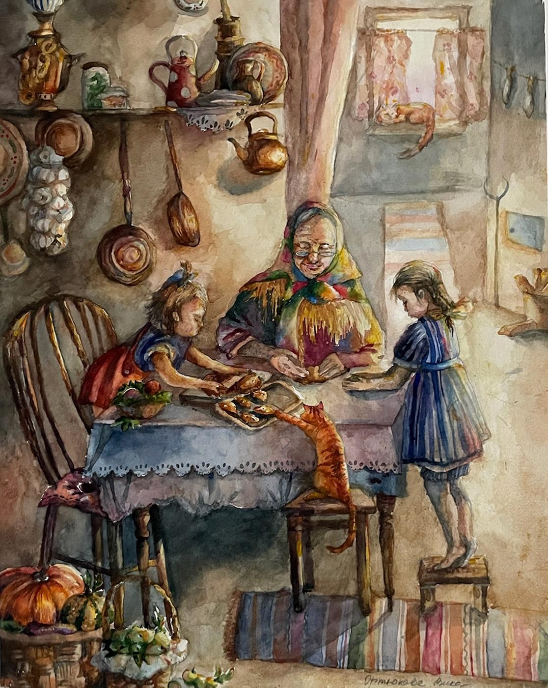 Ортюкова В. Original modern art painting