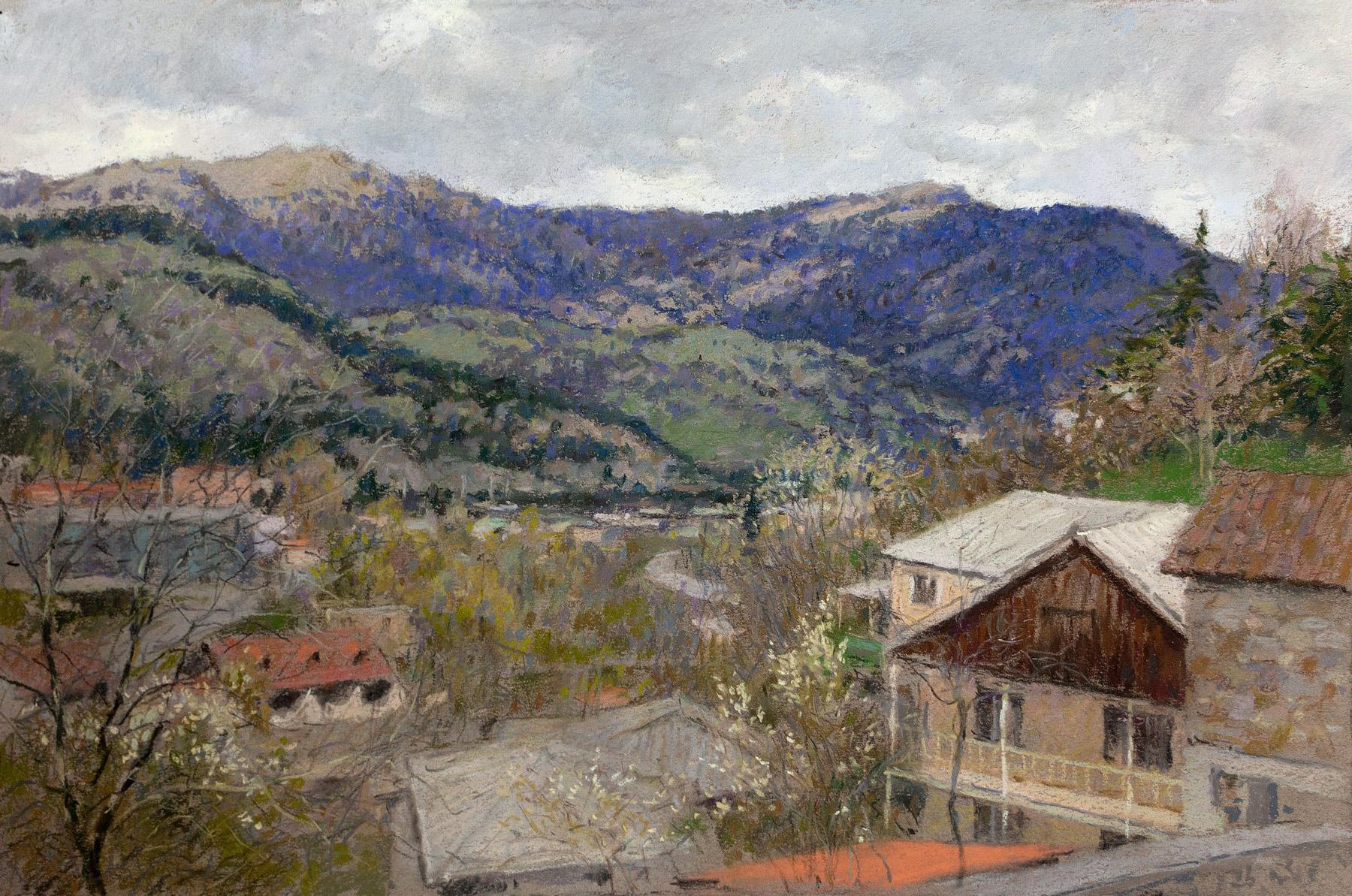 Дилижан. Original modern art painting