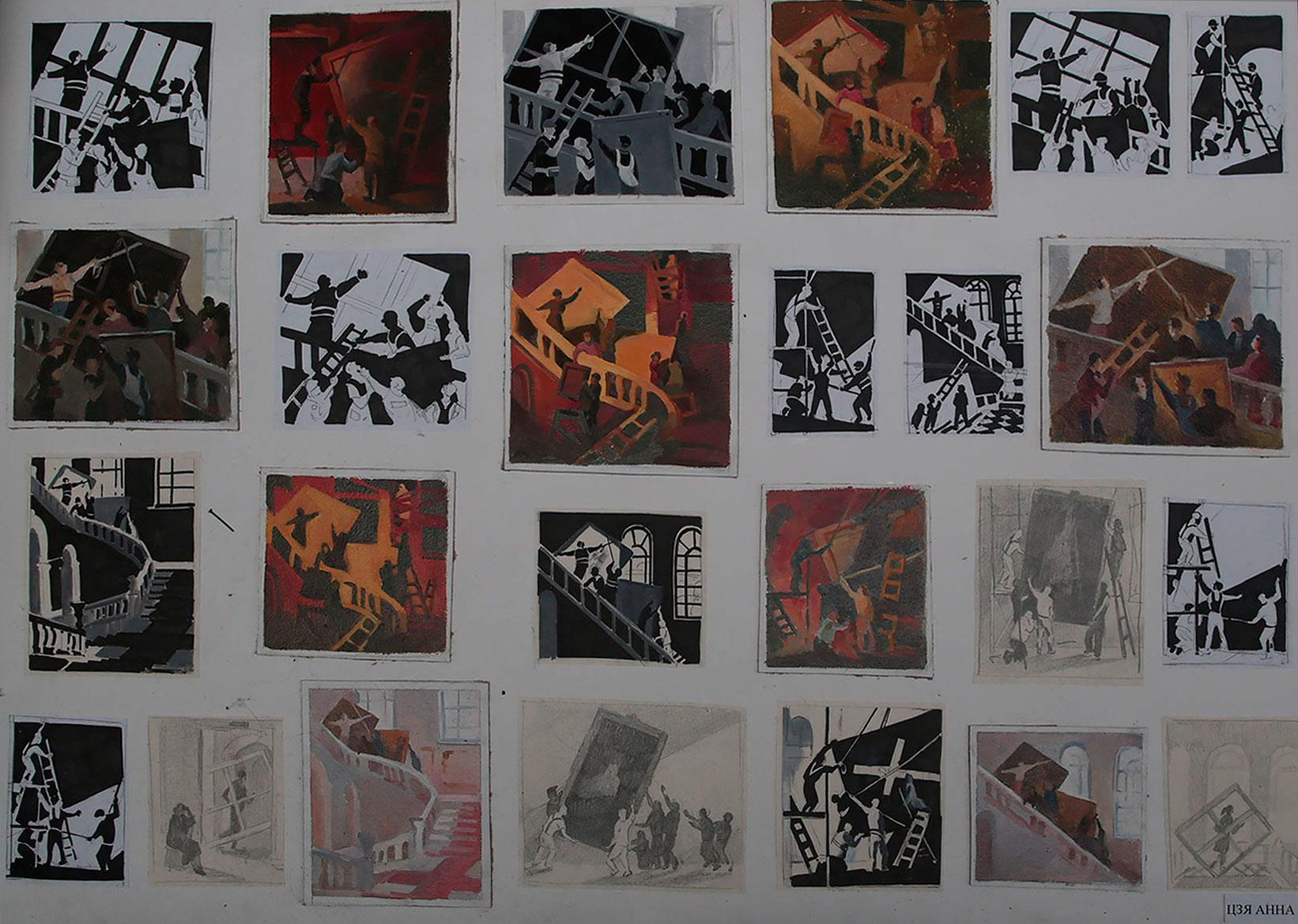 Анна Цзя. Original modern art painting
