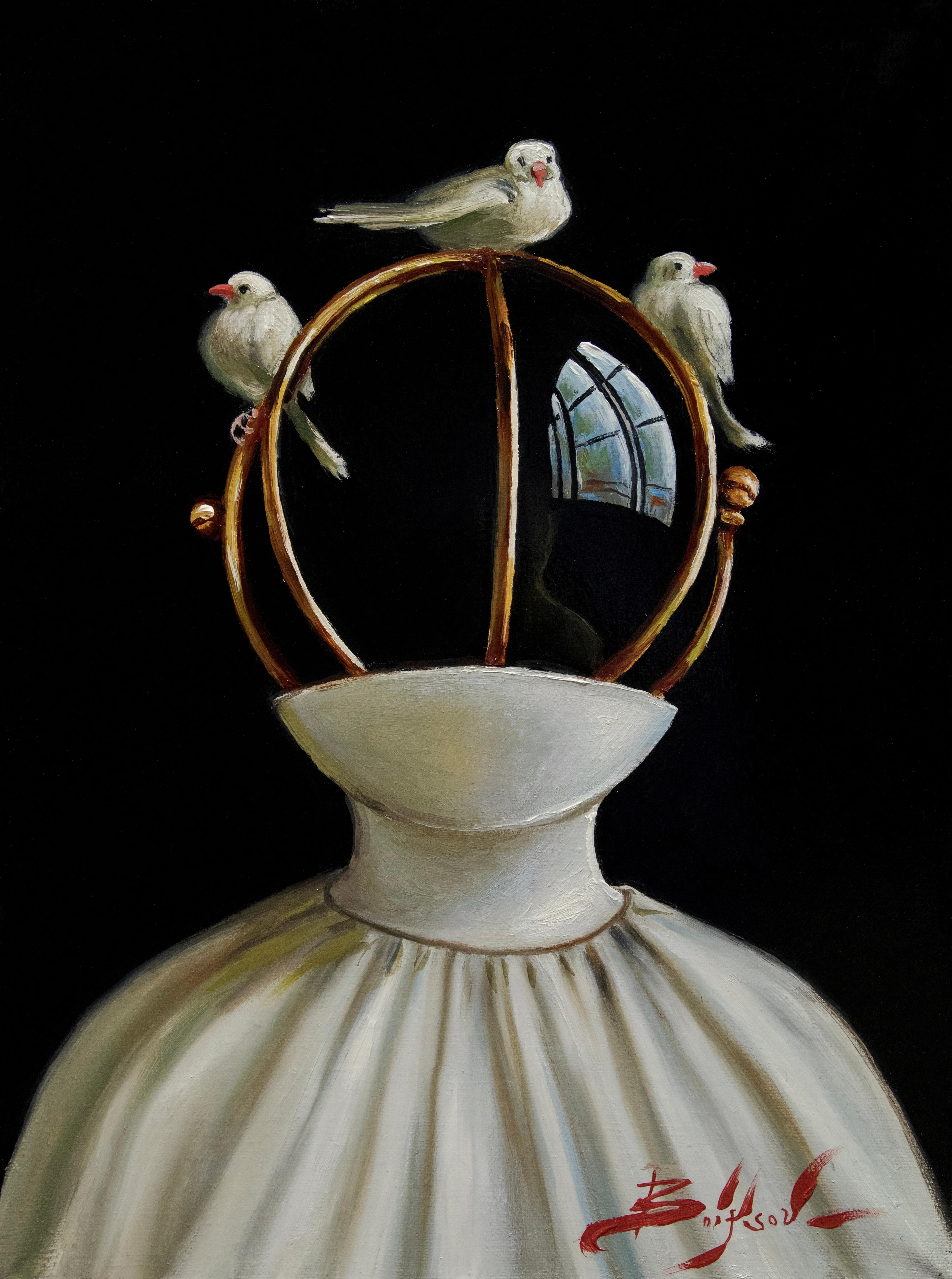 "Reflection.". Original modern art painting