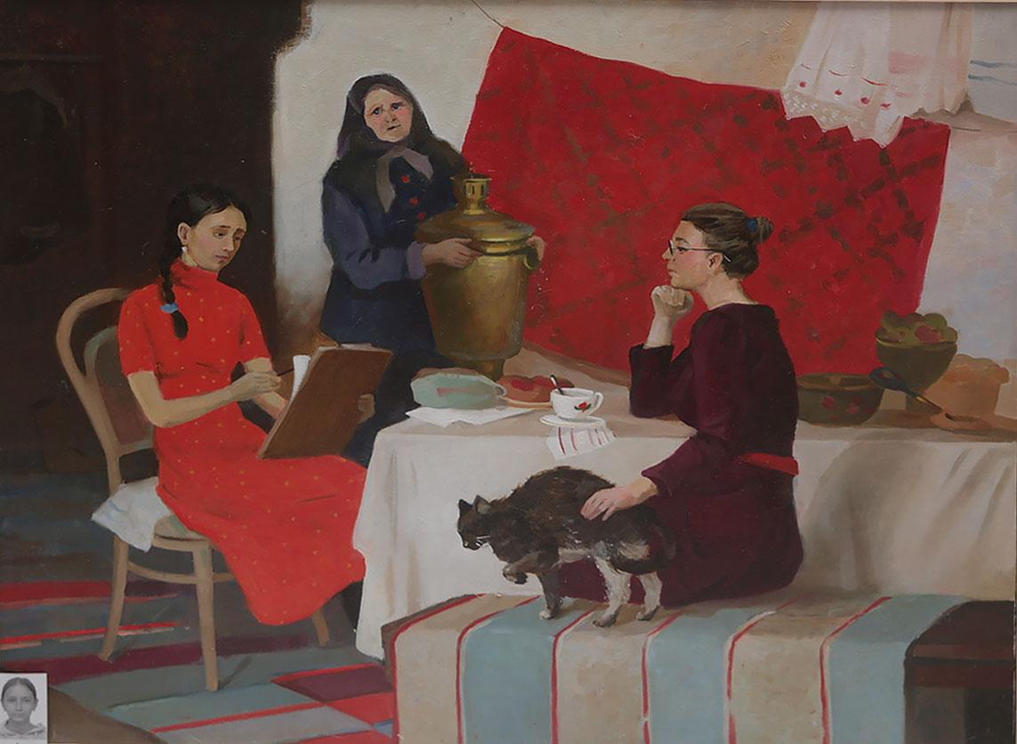 Anna Jia. Original modern art painting