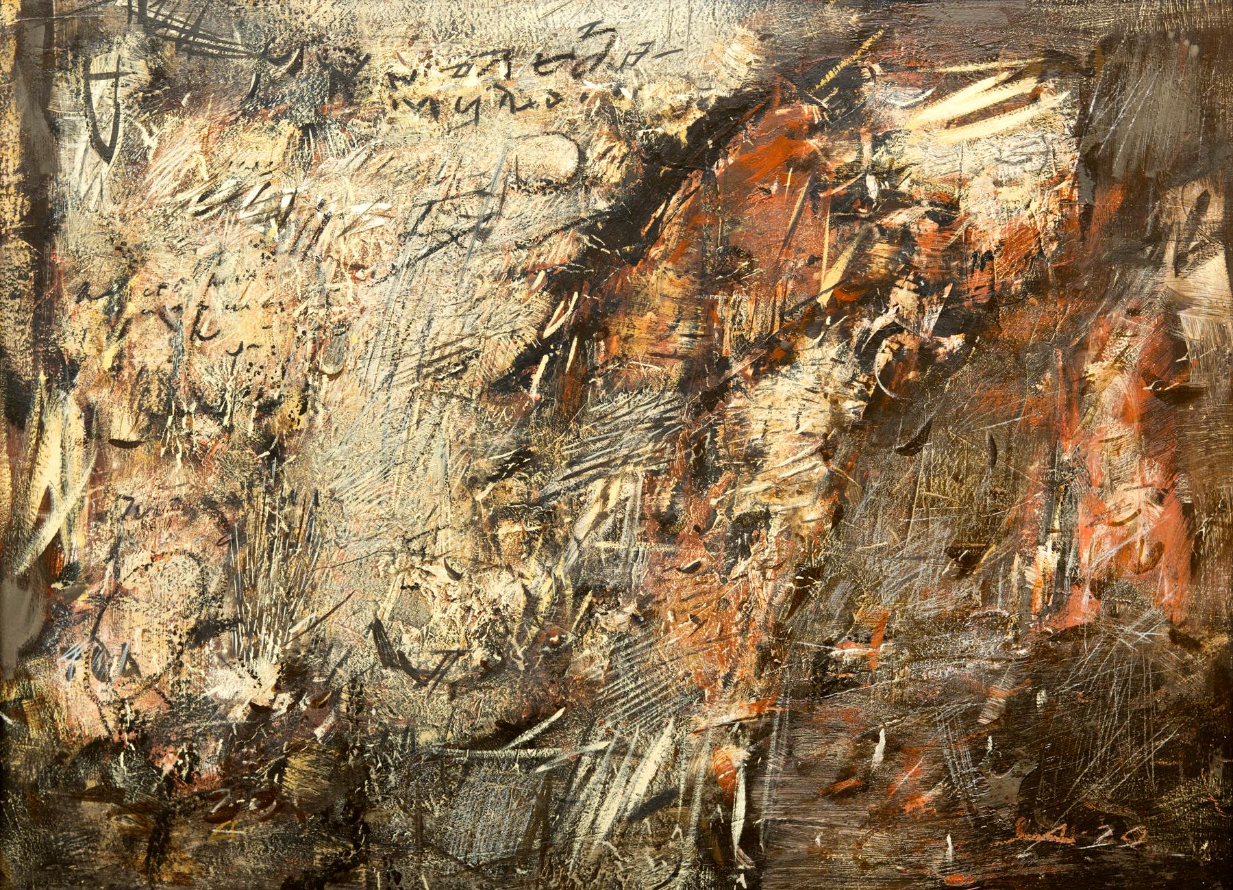 Крыло. Original modern art painting