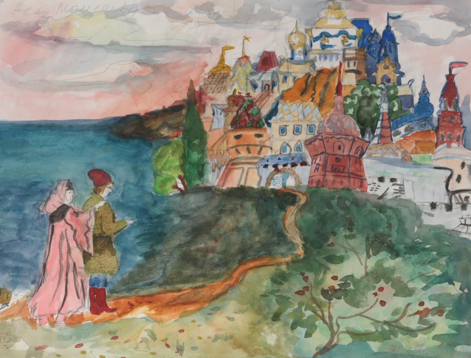 Medvedkova С. Original modern art painting