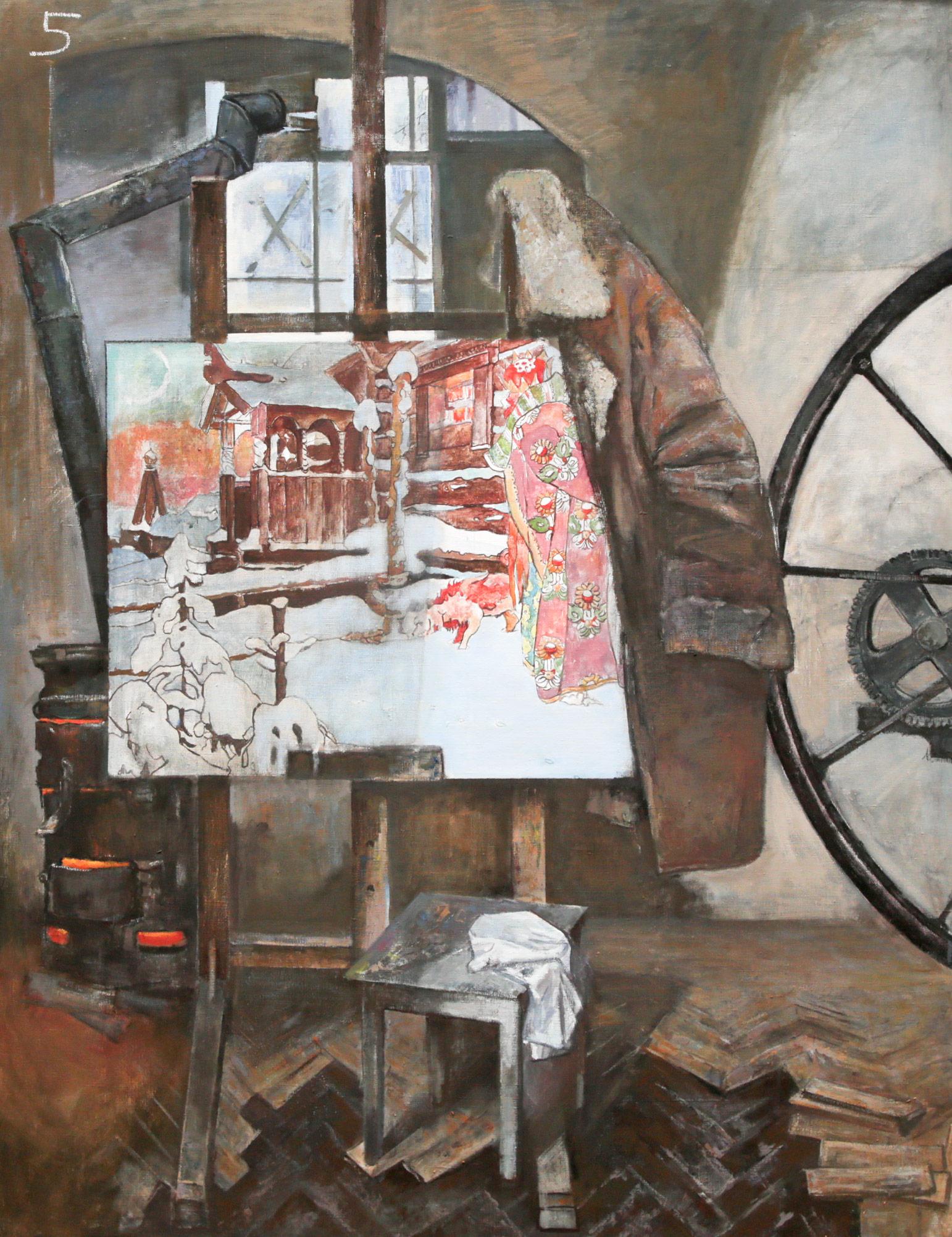 Stelmashuk. Original modern art painting
