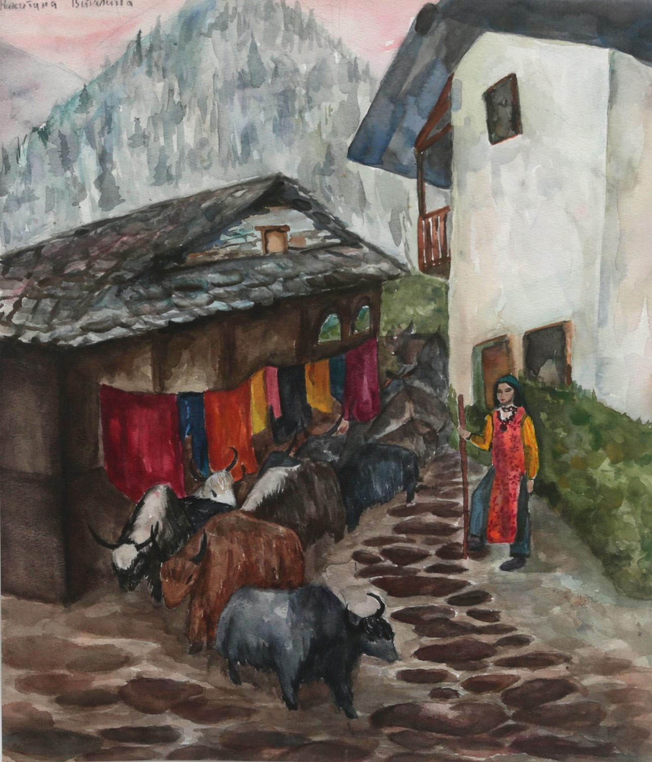 Nikitina V. Original modern art painting