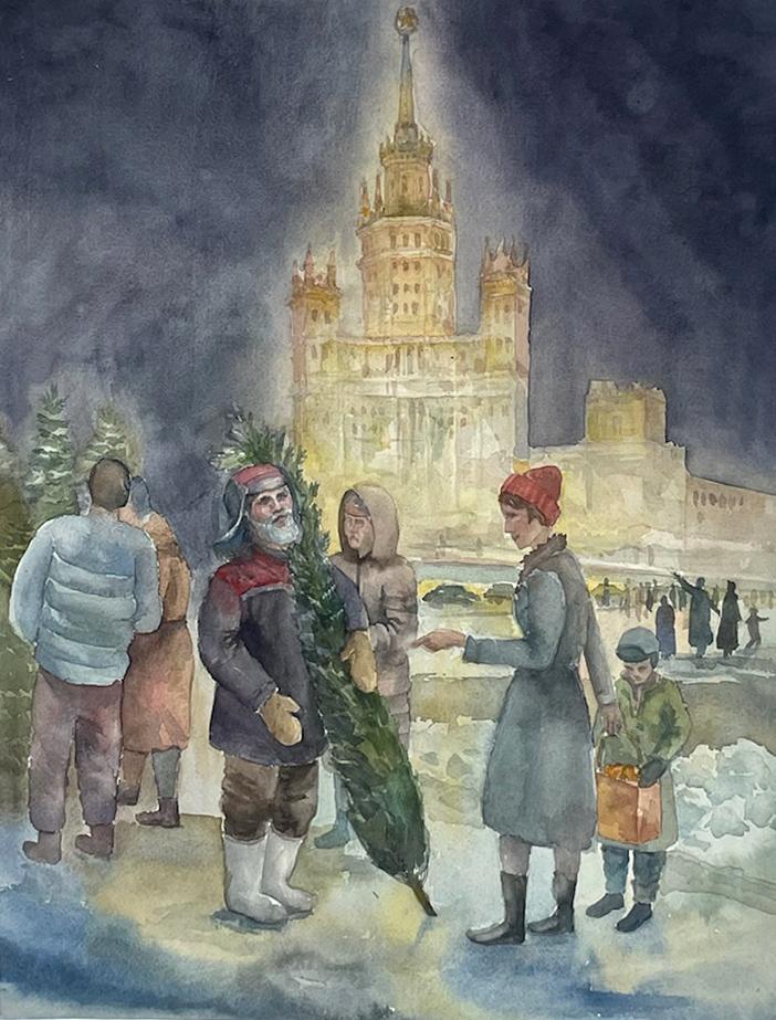 Мигунова Э. Original modern art painting