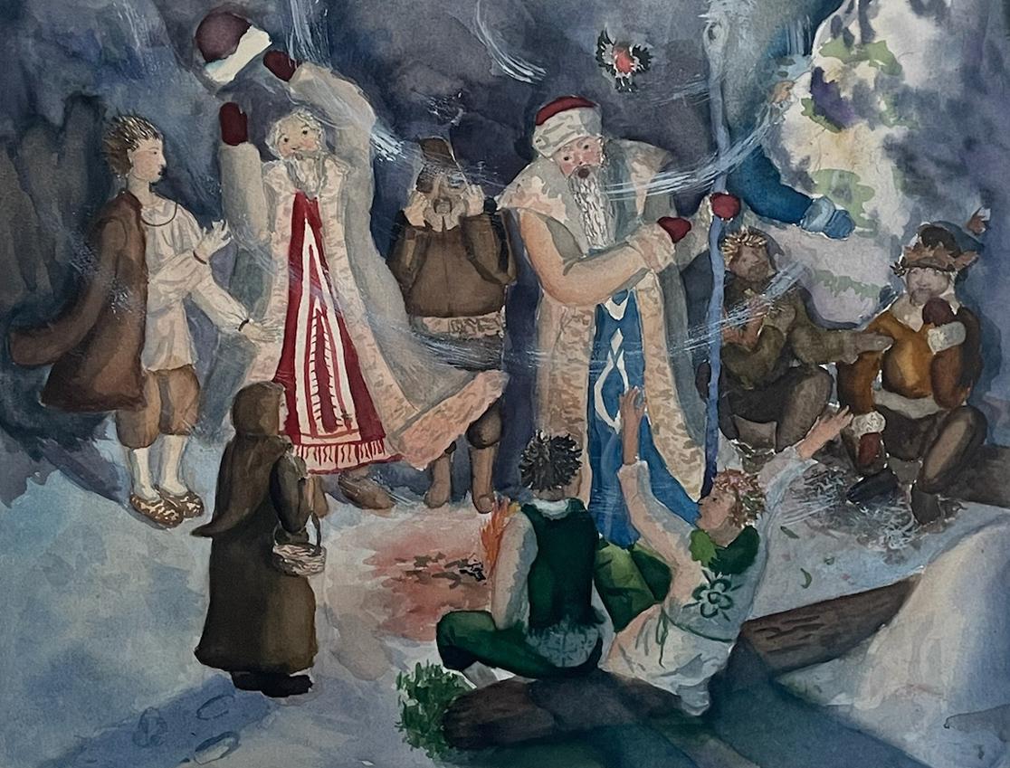 Карпова С. Original modern art painting