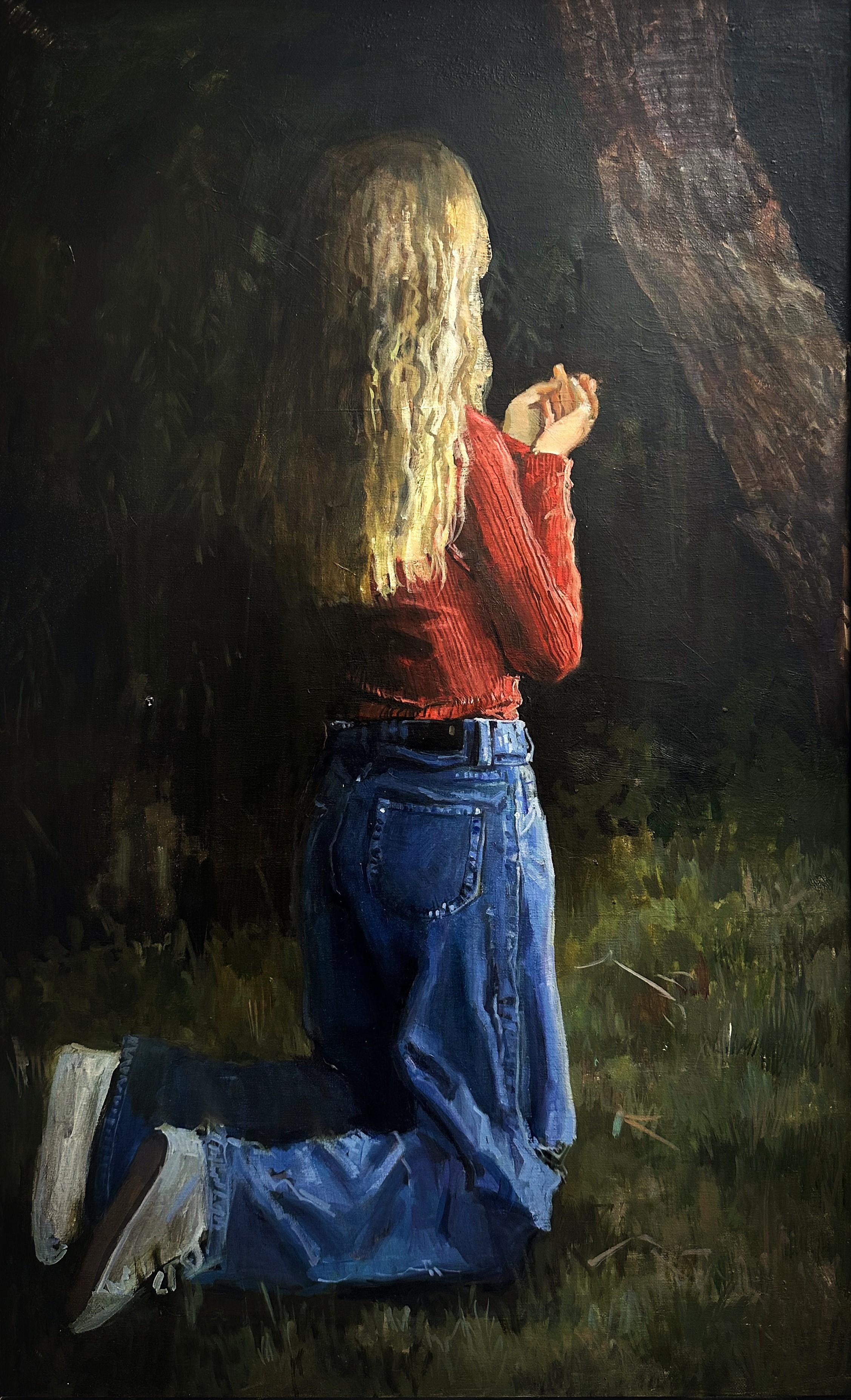 Vera. Original modern art painting