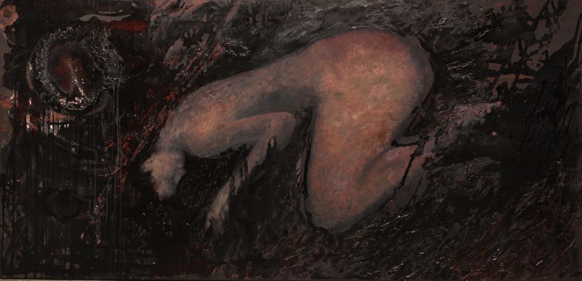 Europe. Original modern art painting