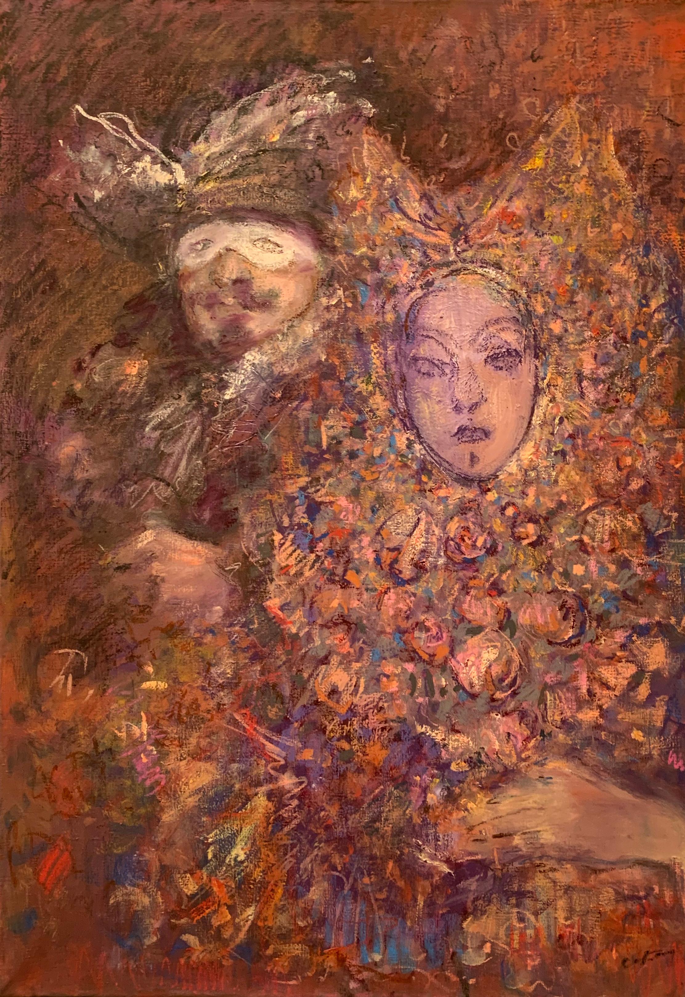 Joke 2024. Original modern art painting