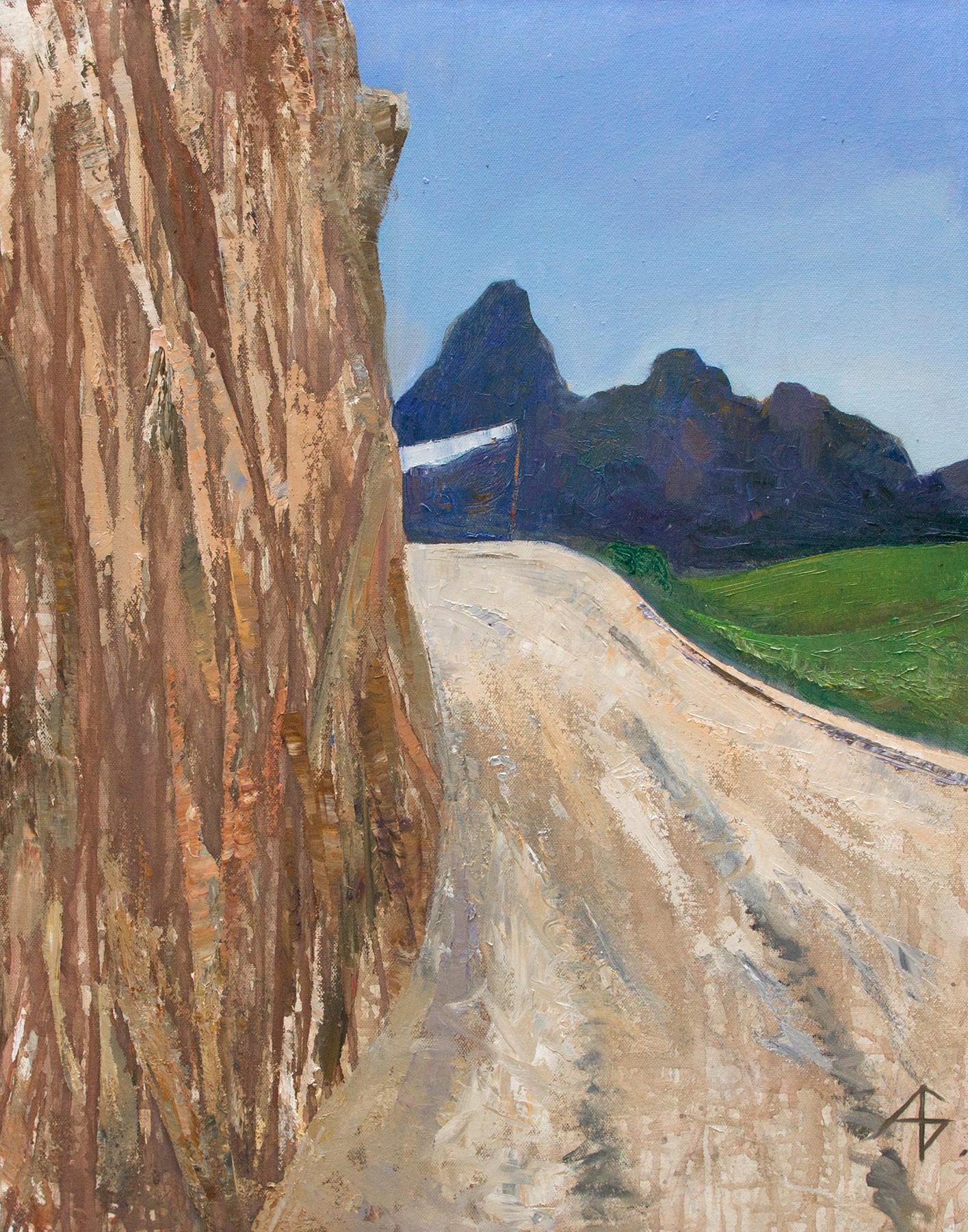 通往贾加达的道路. Original modern art painting