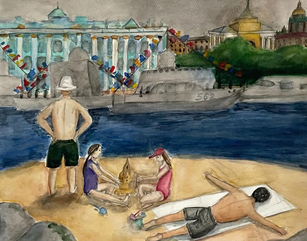 Львова А. Original modern art painting