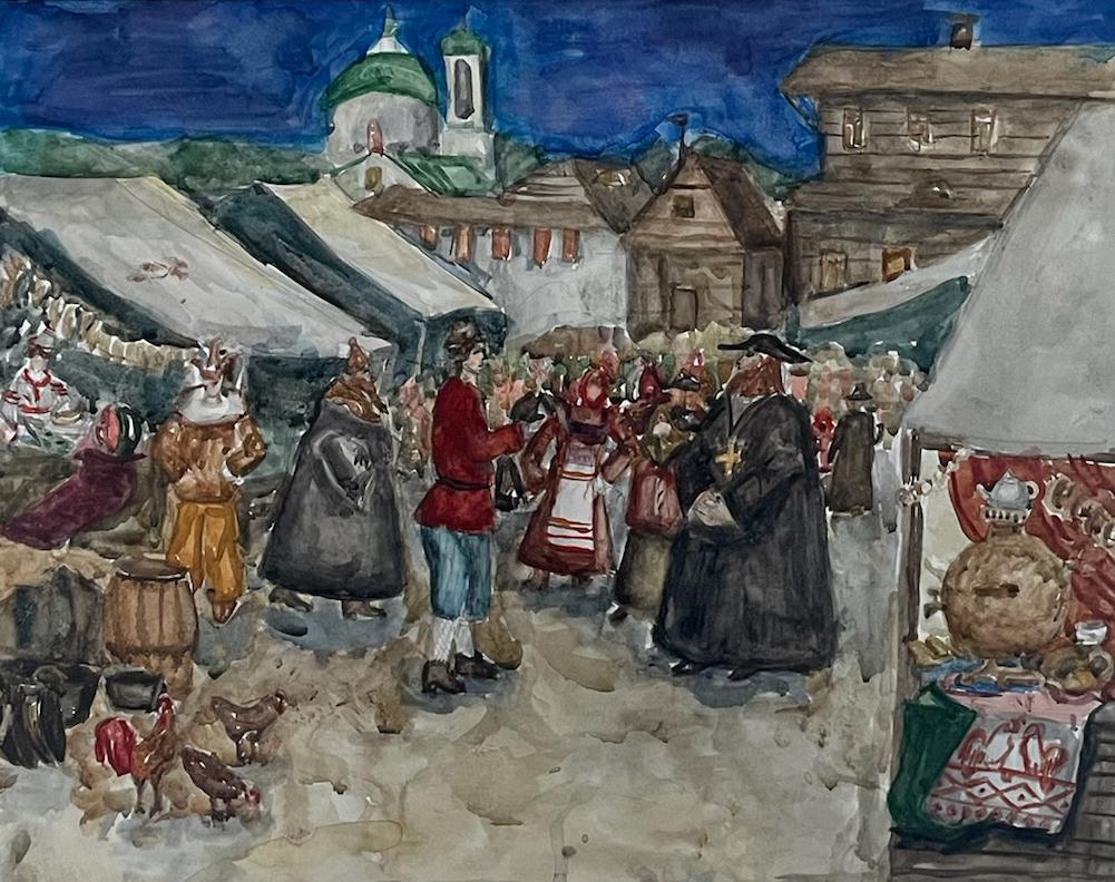 Зурабян М. Original modern art painting