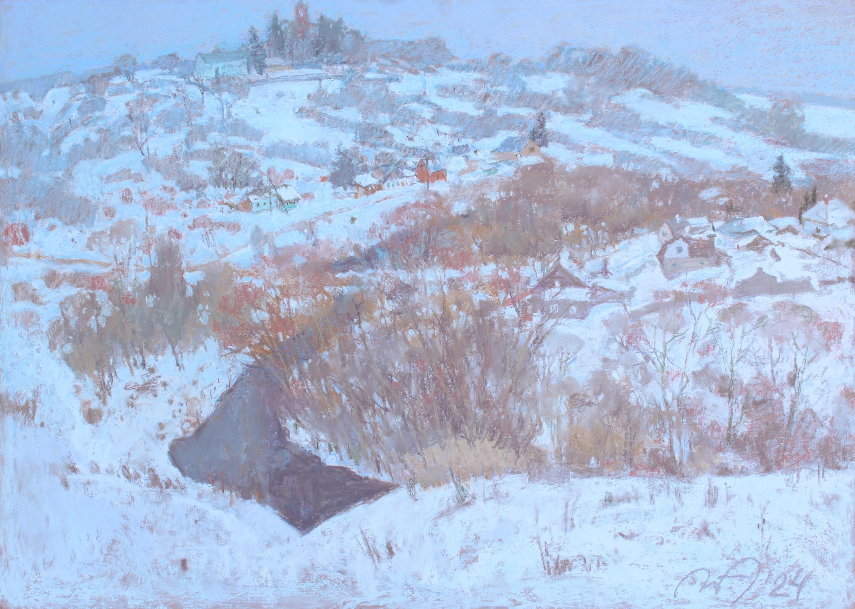 Аргамач. Original modern art painting