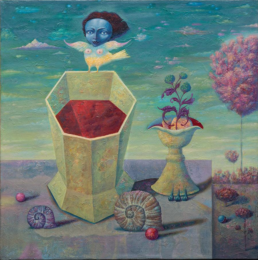 Чаша вина.. Original modern art painting