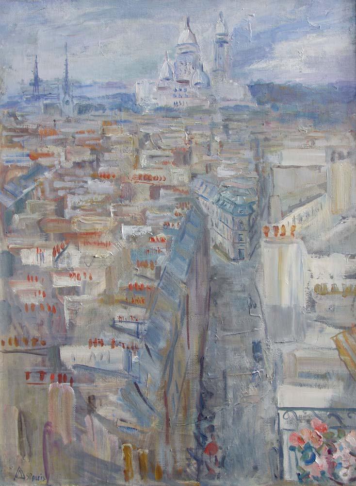 Sacre Cet. Original modern art painting