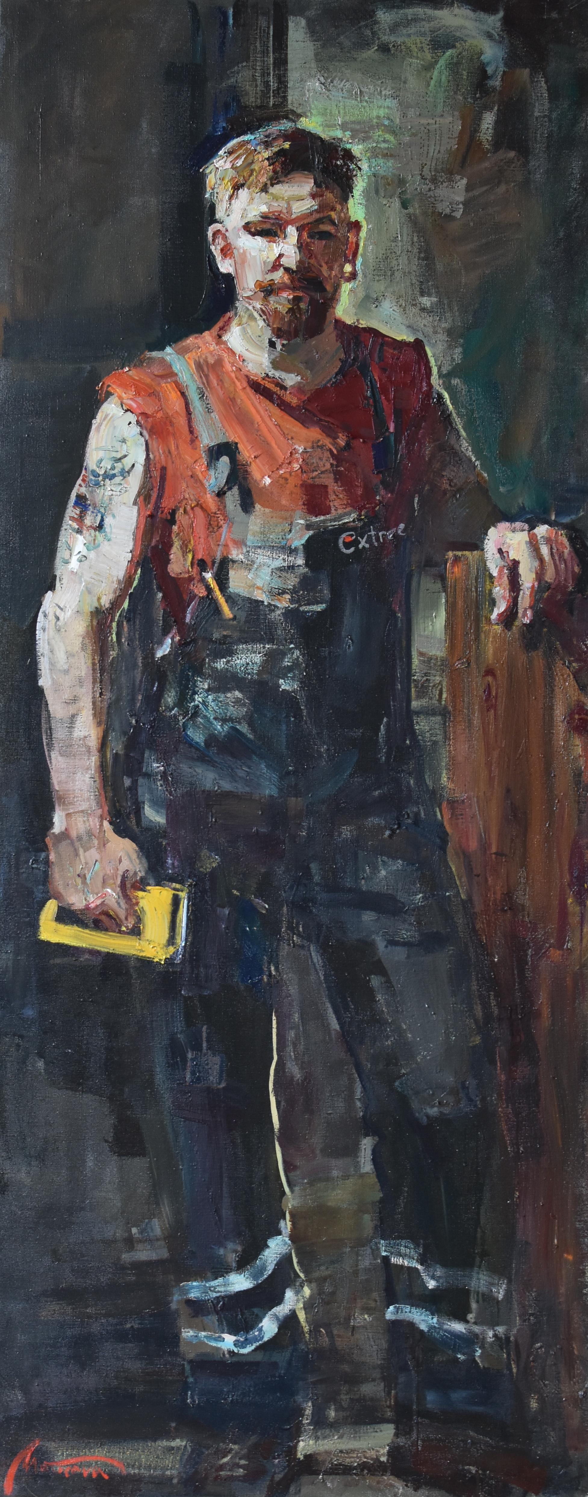 Вася. Original modern art painting