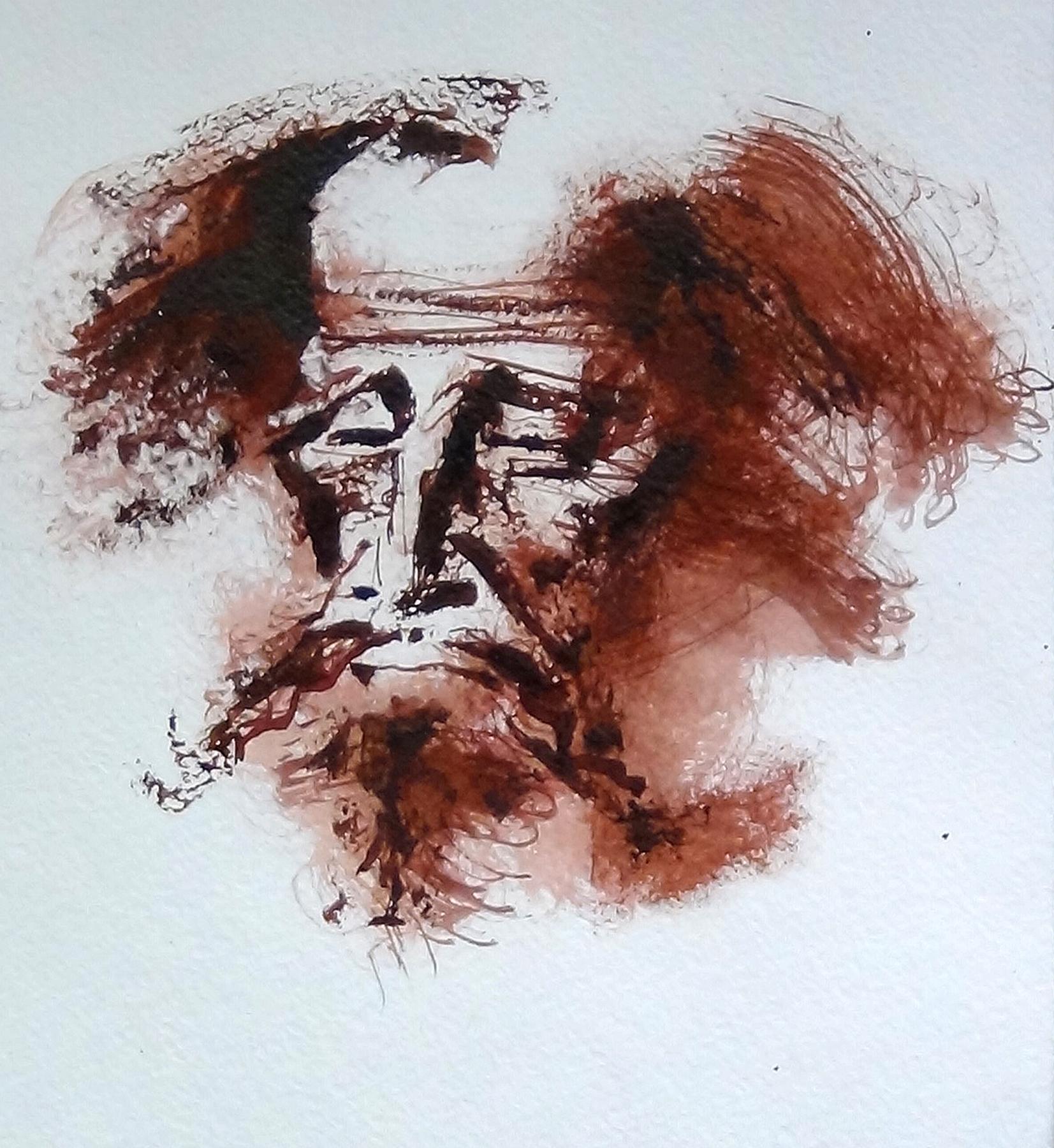 эскиз. Original modern art painting