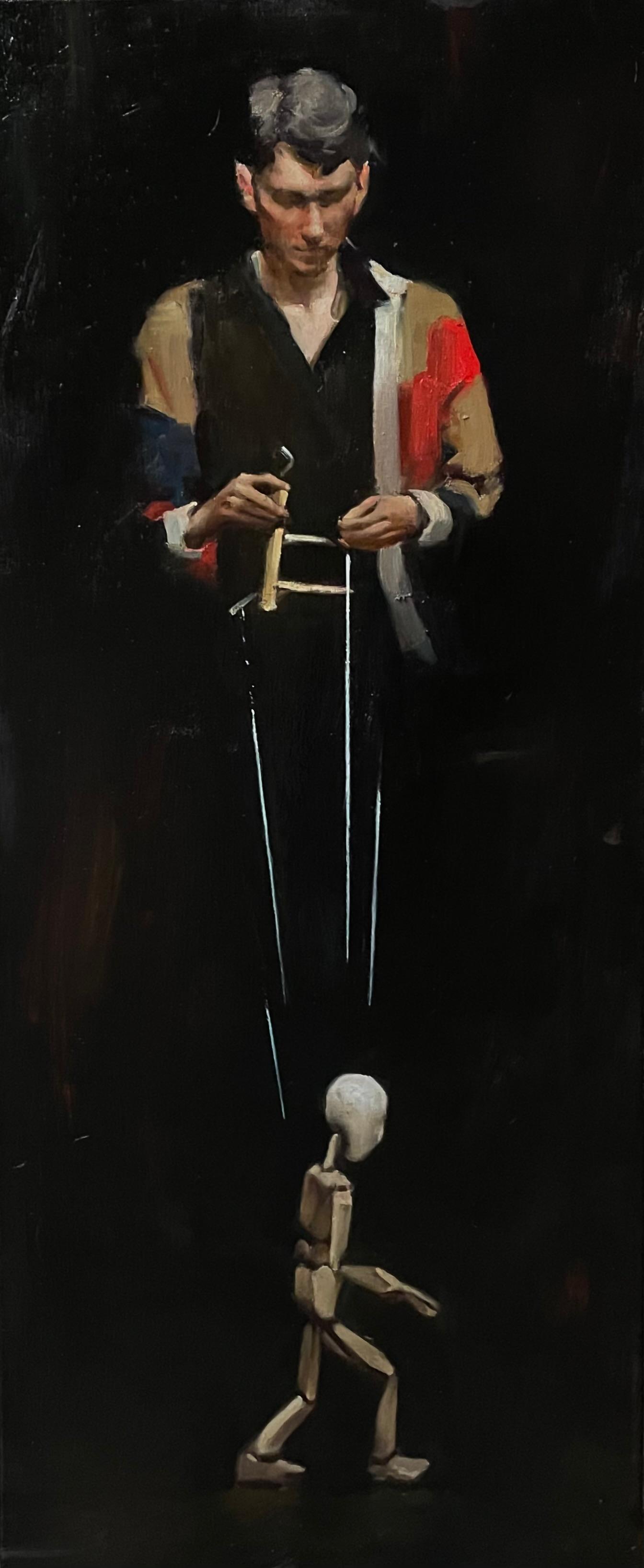 кукловод. Original modern art painting