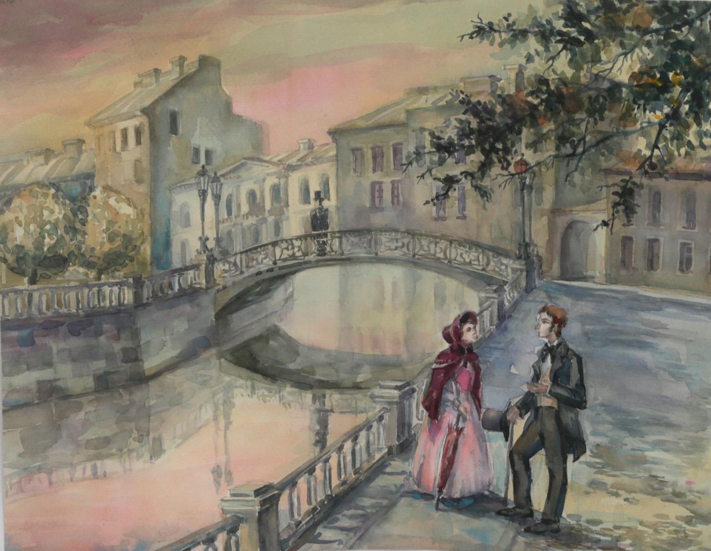 Kuznetsova E . Original modern art painting