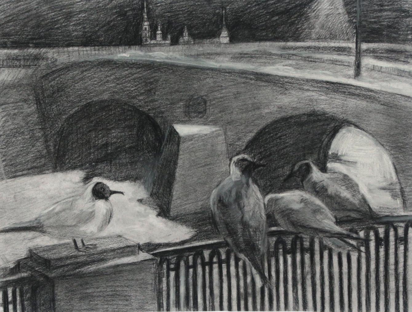 Пуэрова A. Original modern art painting