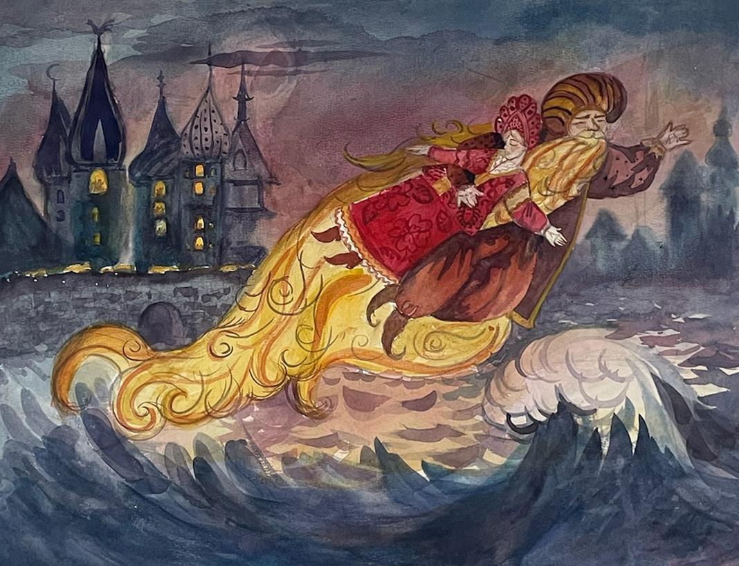 Кененг М. Original modern art painting