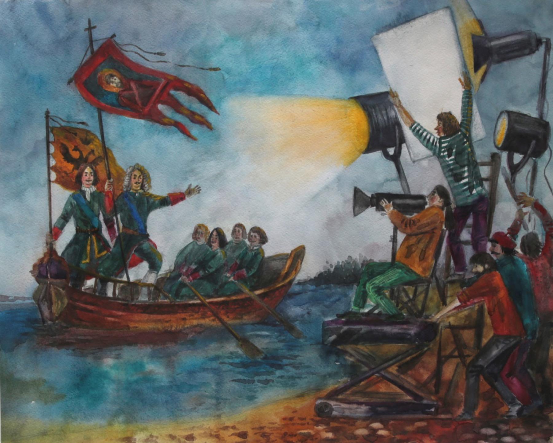 Дмитриенко М. Original modern art painting