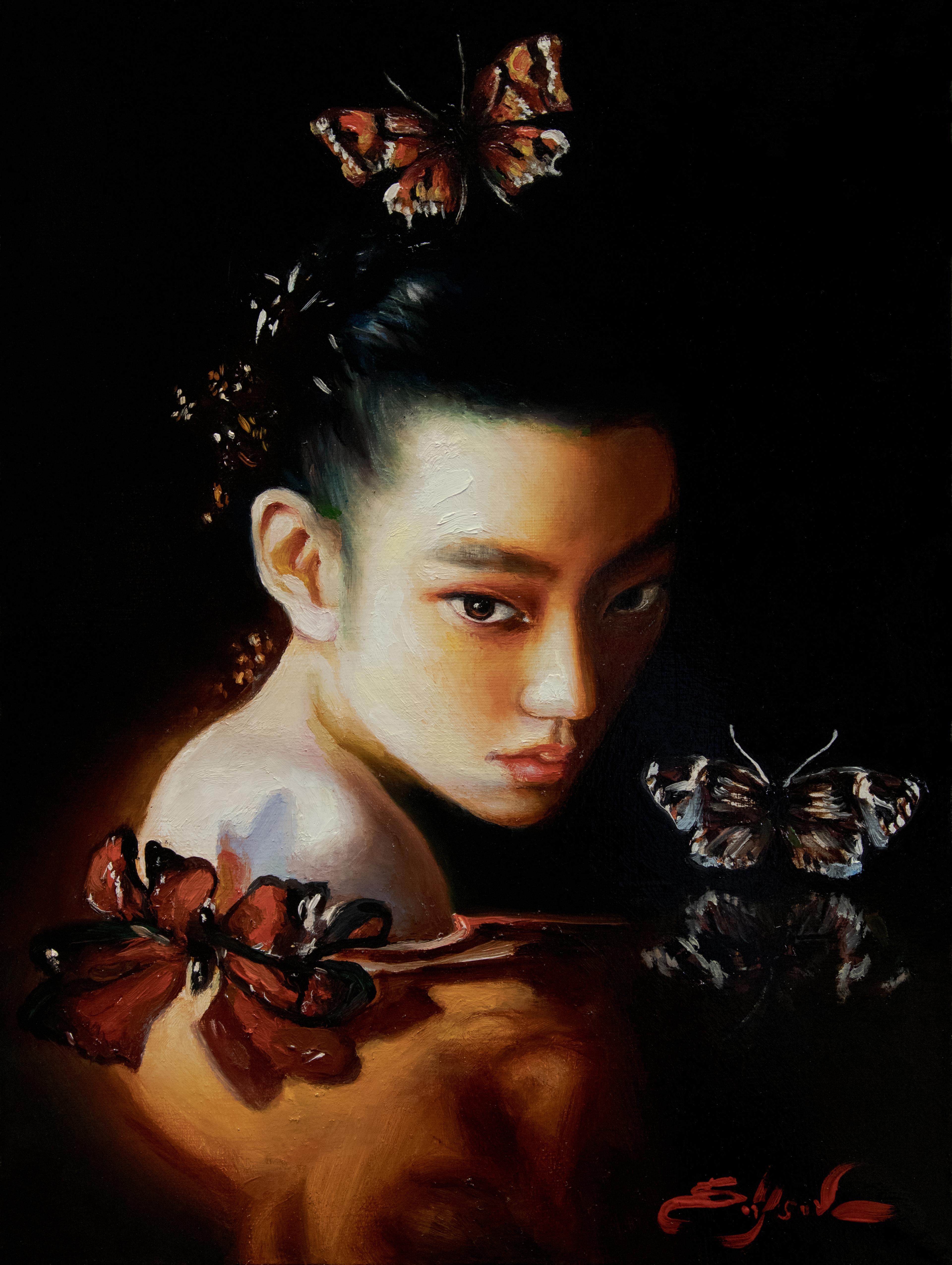 "Metamorphosis.". Original modern art painting